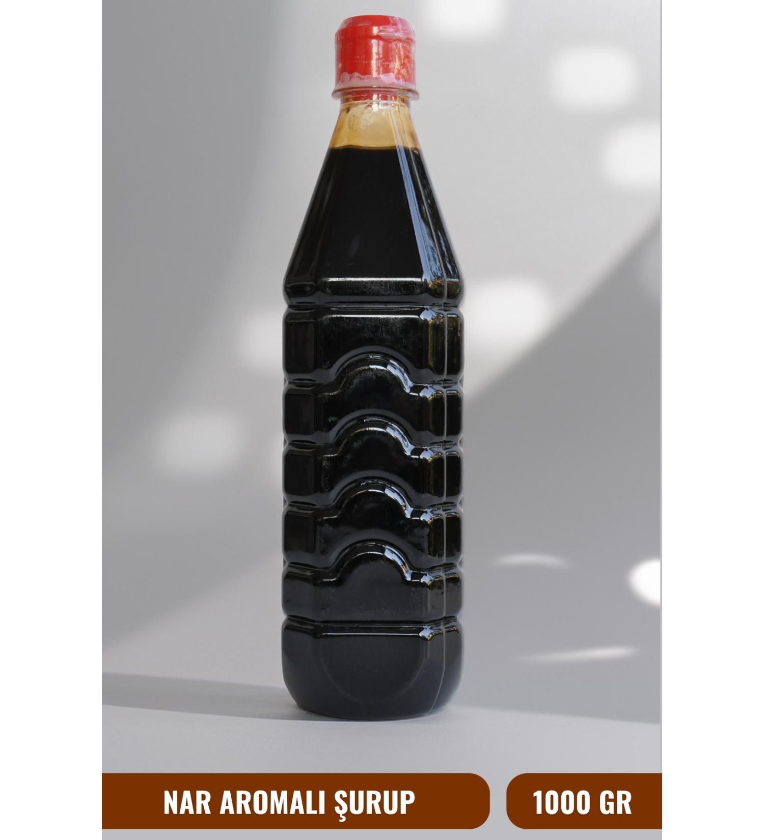Aunt Hac Pomegranate Flavored Syrup 1000 gr - Pet Bottle