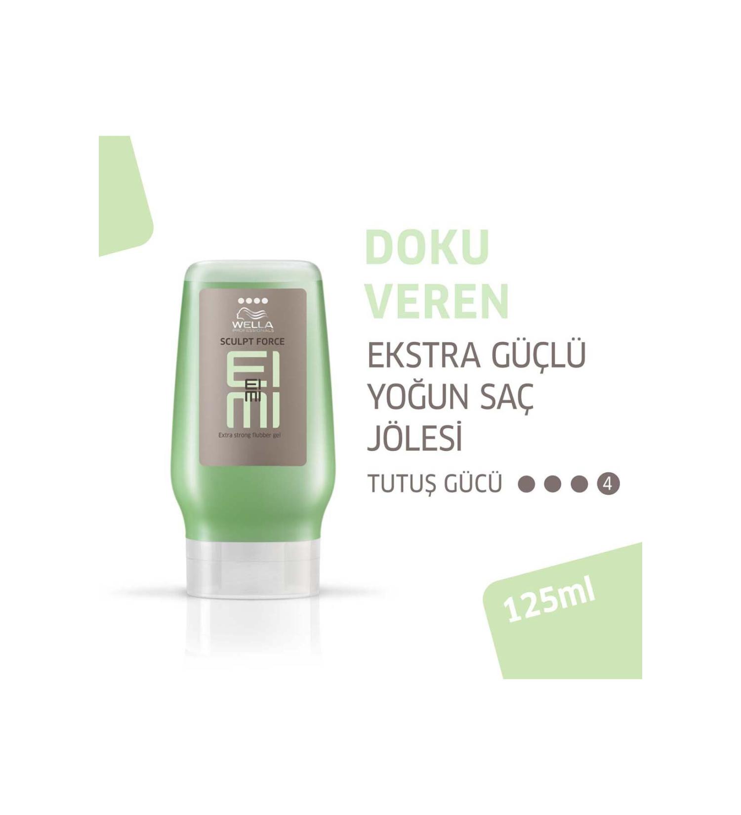 wella Professionals Hair Styling Eimi Sculpt Force Extra Strong Styling Gel 125 ml