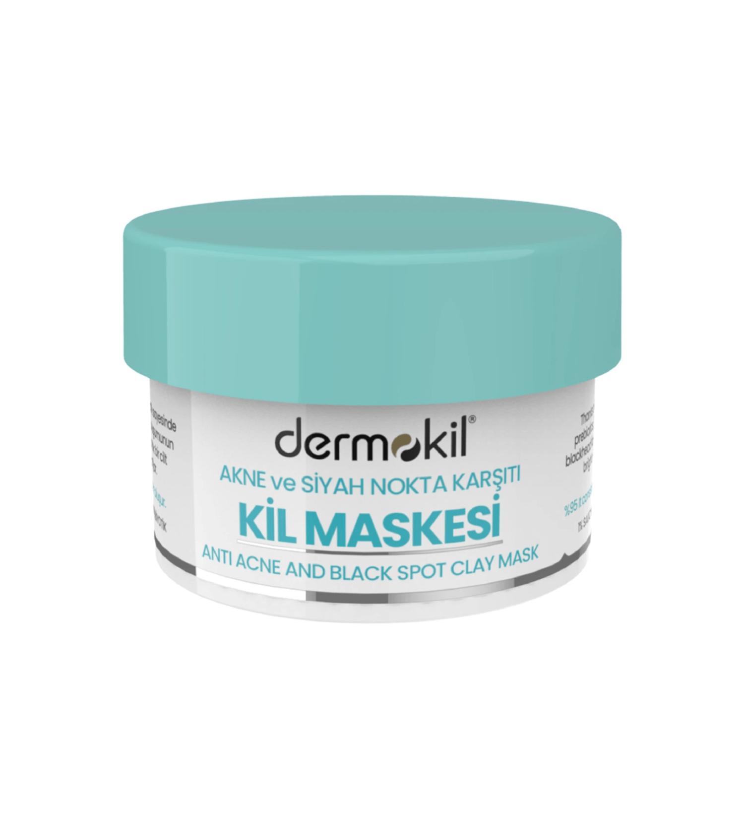 Dermokil Anti-Acne and Blackhead Clay Mask 50 ml - Buy Online on GoSupps.com