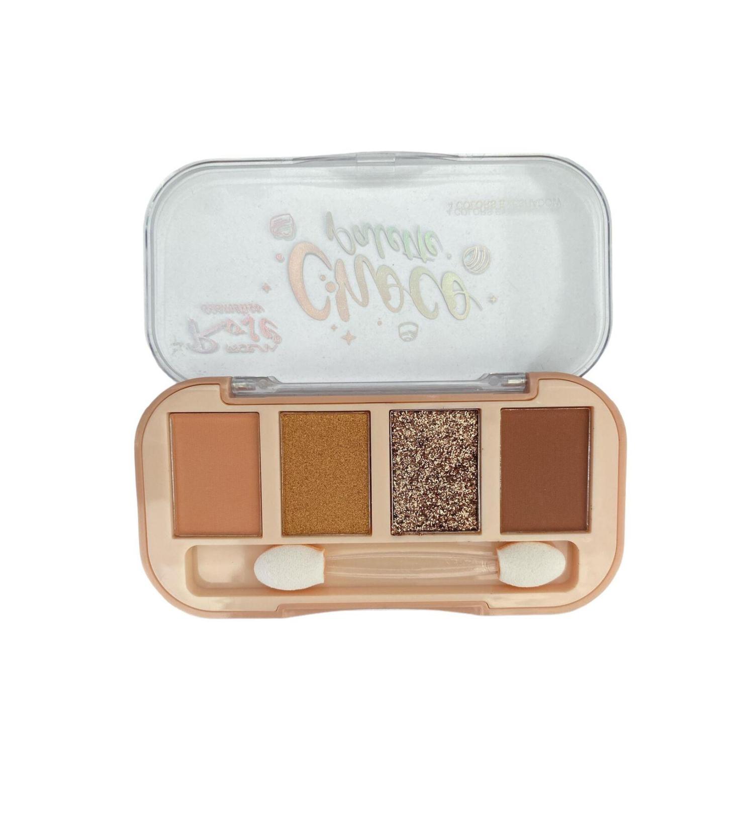 Roesia Rose Rose Choco Palette 4 Colors Eyeshadow (No:02)