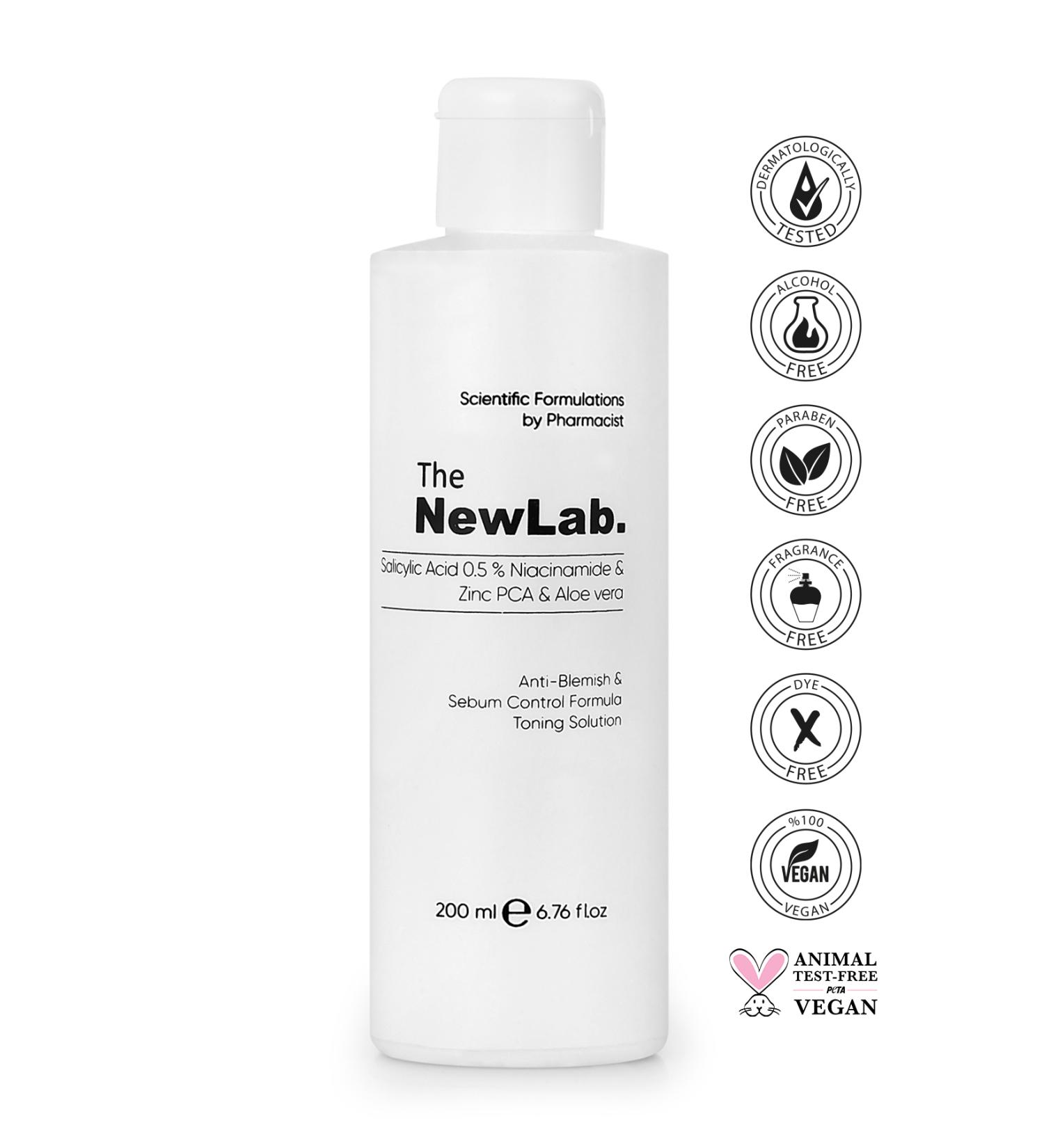 The NewLab Pore Tightening and Anti-Acne Toner for Oily Skin 200 ml - Buy Online on GoSupps.com