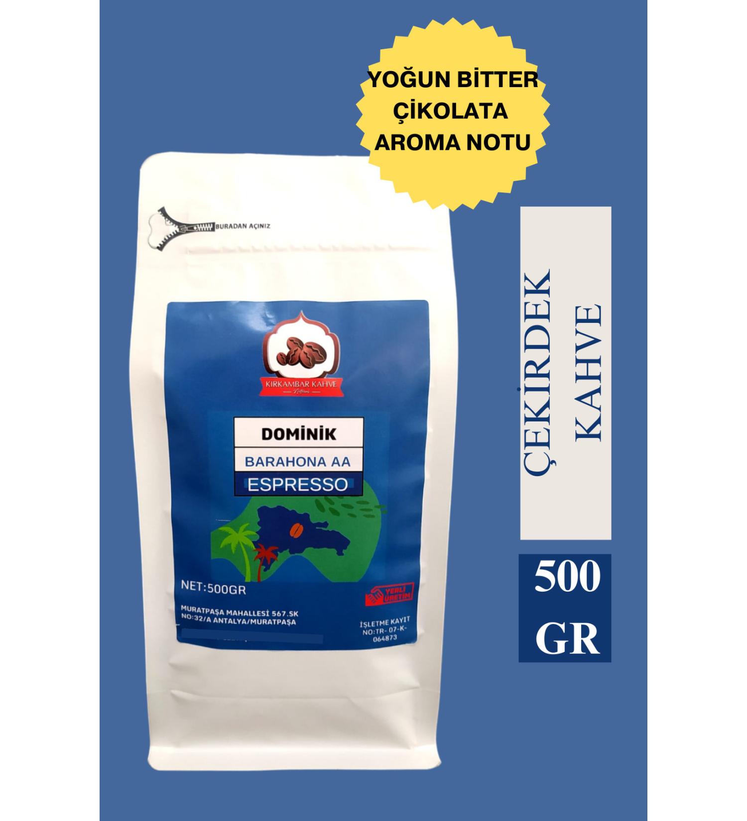 k rkambar natural Dominican Espresso(COFFEE BEANS) 500g