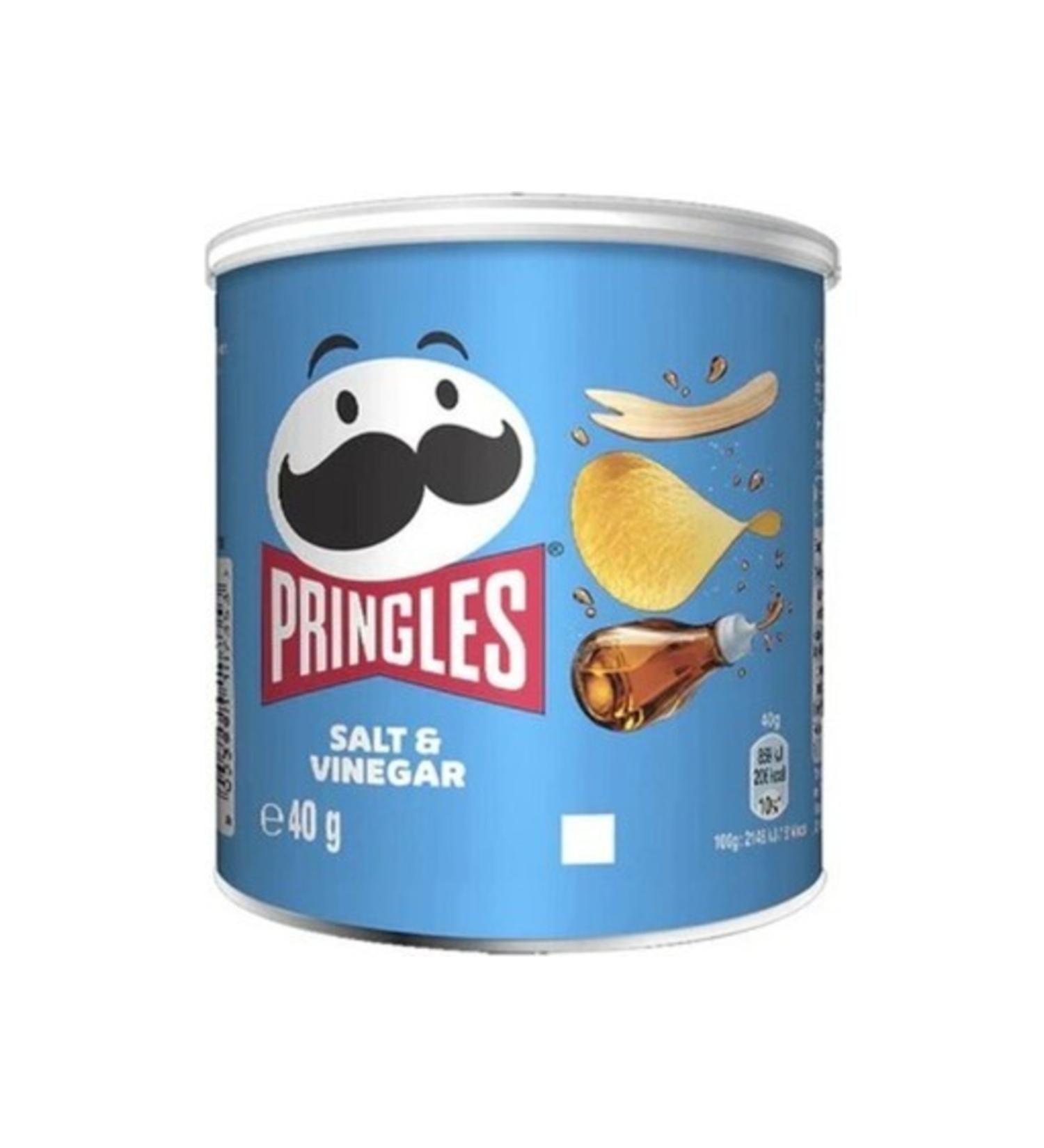 Pringles Salt & Vinegar Potato Chips 40 gr
