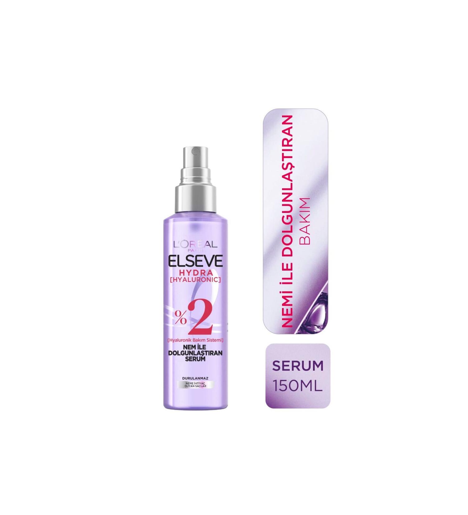 L'Oreal Paris L'Or al Paris Elseve Hydra Hyaluronic Moisture Plumping Serum 150ml - Buy Online on GoSupps.com