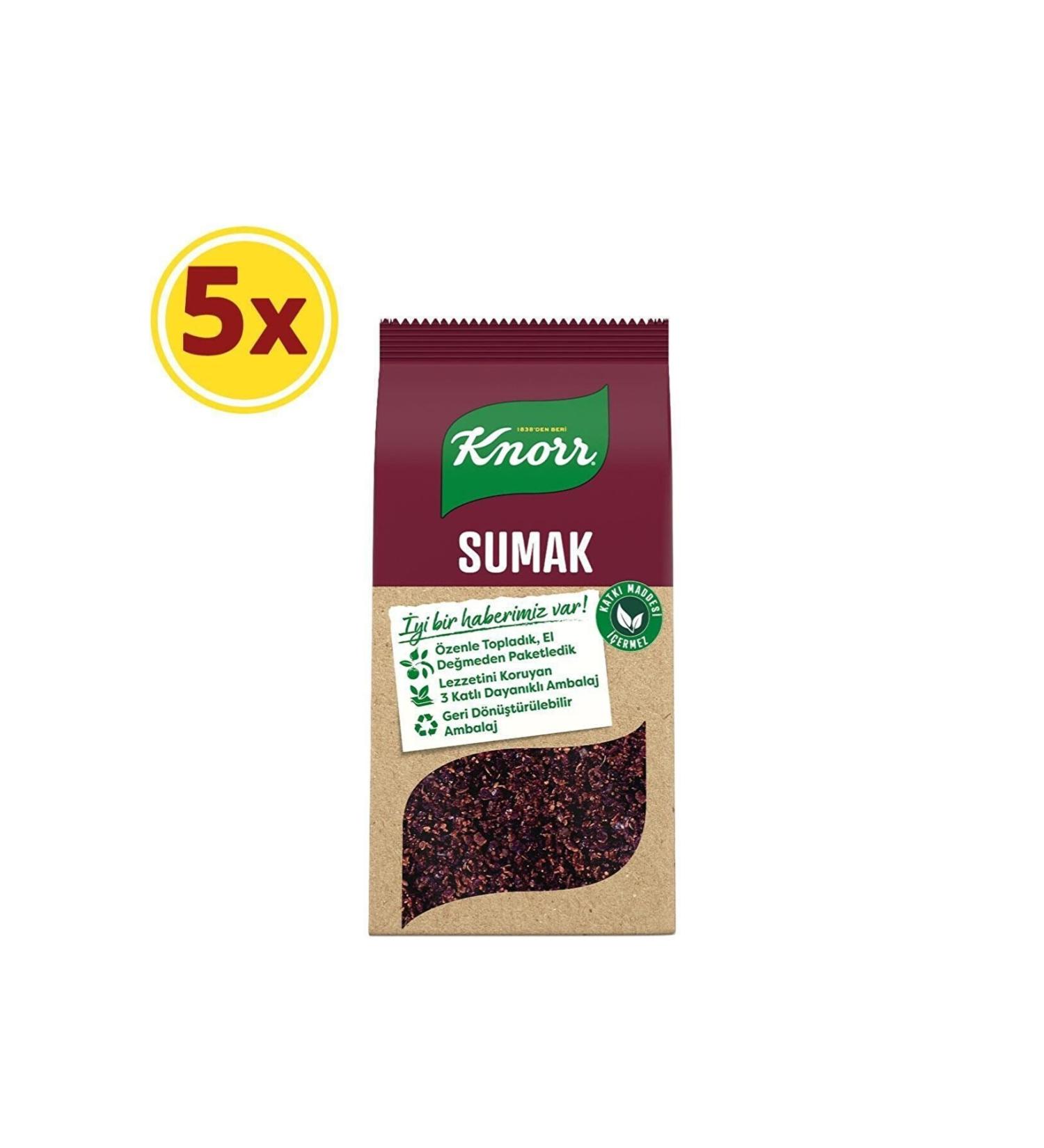 Knorr Spice Series Sumac 70 gr X 5 Pieces - Buy Online on GoSupps.com