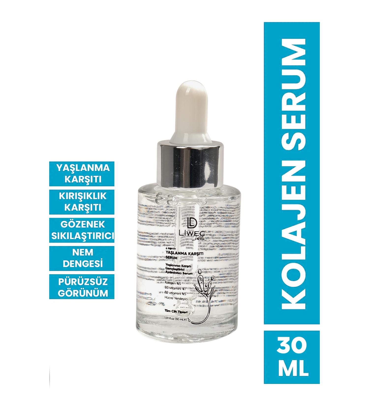 LIWECDERMA Liwec Derma ANTI-AGING SERUM 30 ML - Buy Online on GoSupps.com