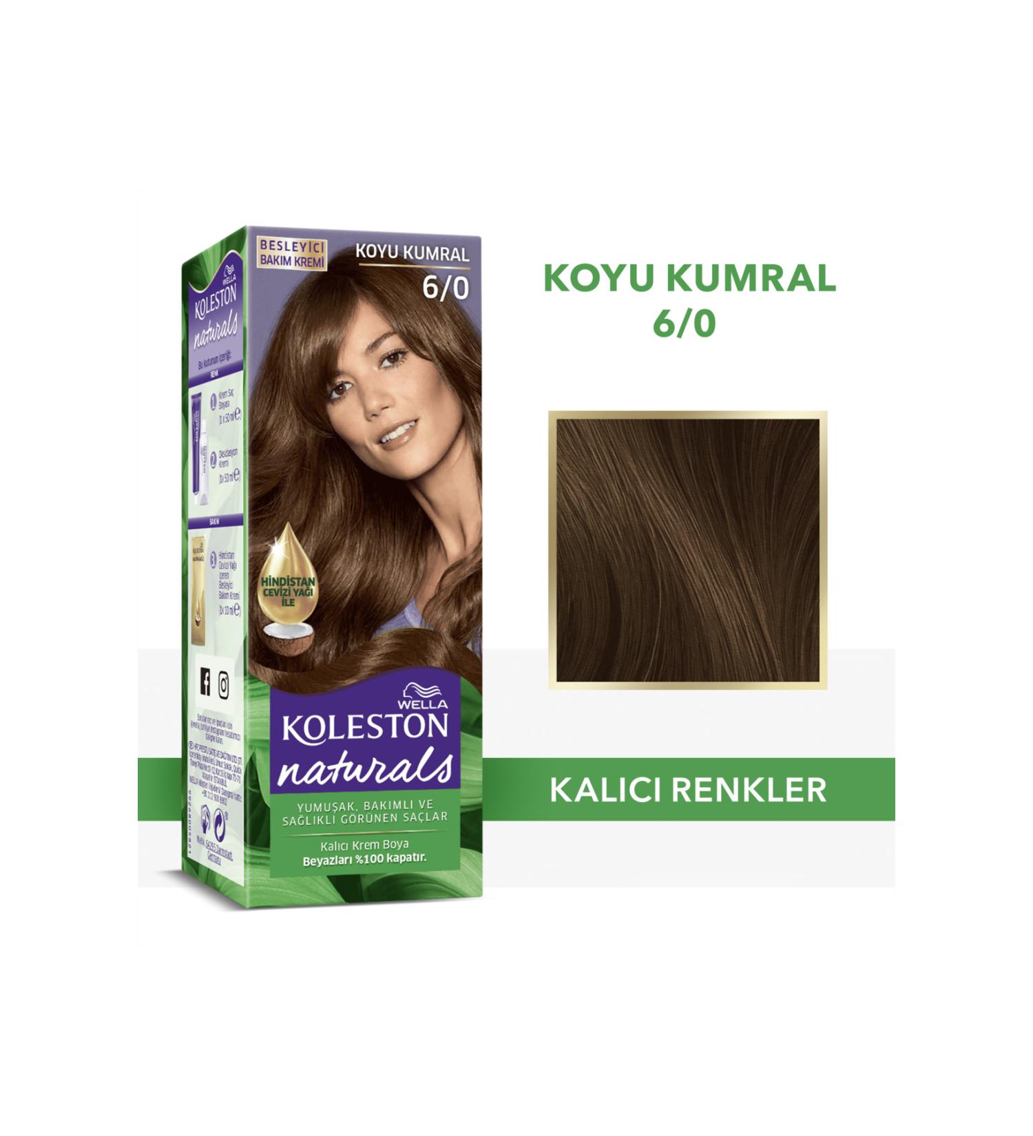Wella Koleston Naturals Hair Dye 6/0 Dark Blonde - Buy Online on GoSupps.com