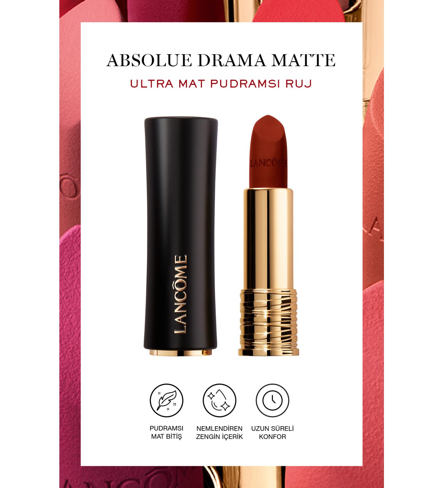 Lancome L'Absolu Rouge Drama Matte Ultra Matte Lipstick 337 3614274187953 - Buy Online on GoSupps.com