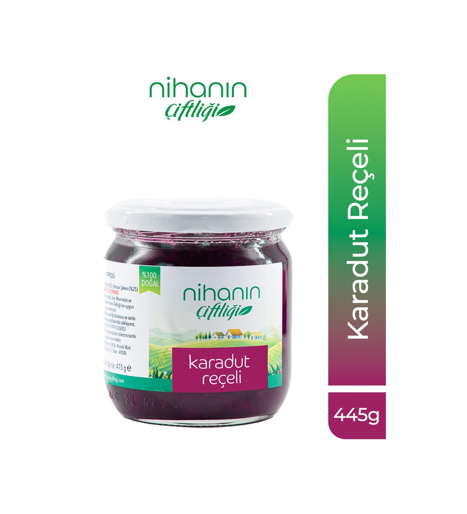 Nihan's Farm Black Mulberry Jam 415g