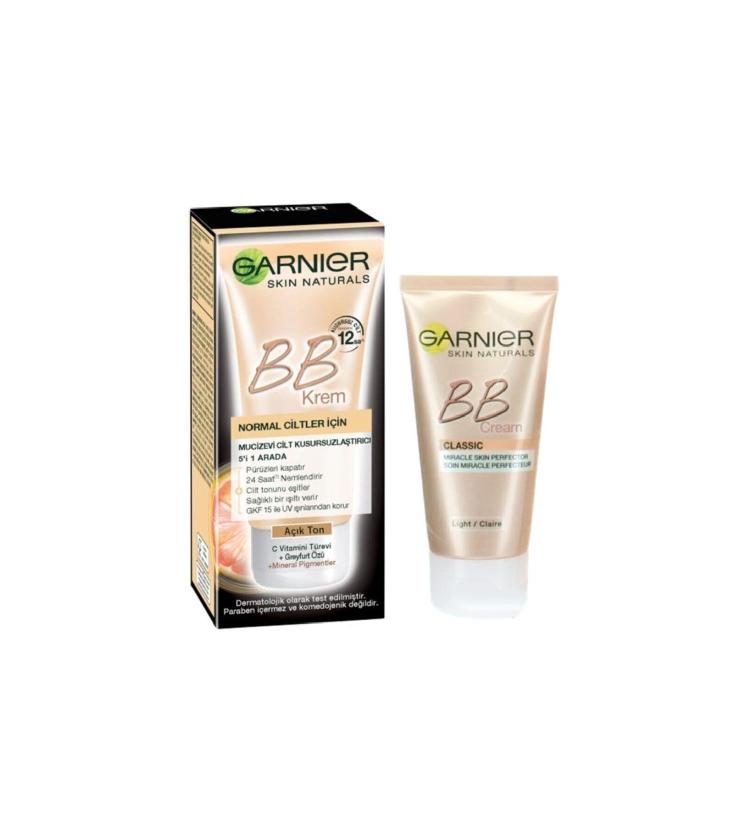 Garnier BB CREAM FOUNDATION NORMAL SKIN LIGHT TONE-50ML