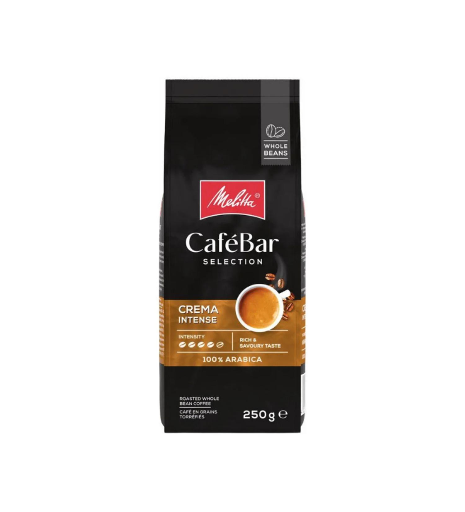 Melitta Cafebar Selection Crema Intense Bean Coffee - 250 Gr - Buy Online on GoSupps.com