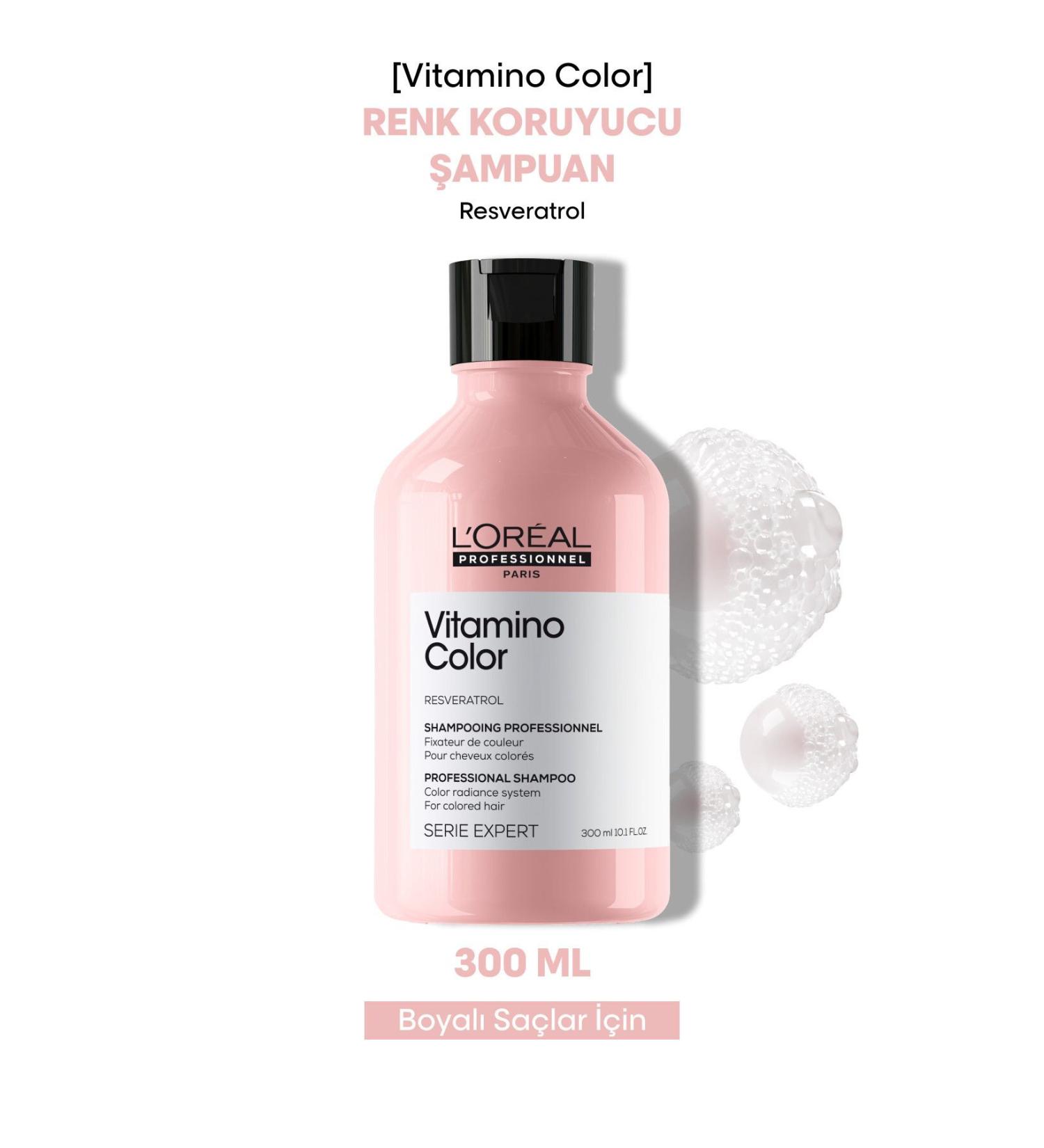 L'oreal Professionnel Serie Expert Vitamino Color Color Protecting Shampoo for Dyed Hair 300ml - Buy Online on GoSupps.com