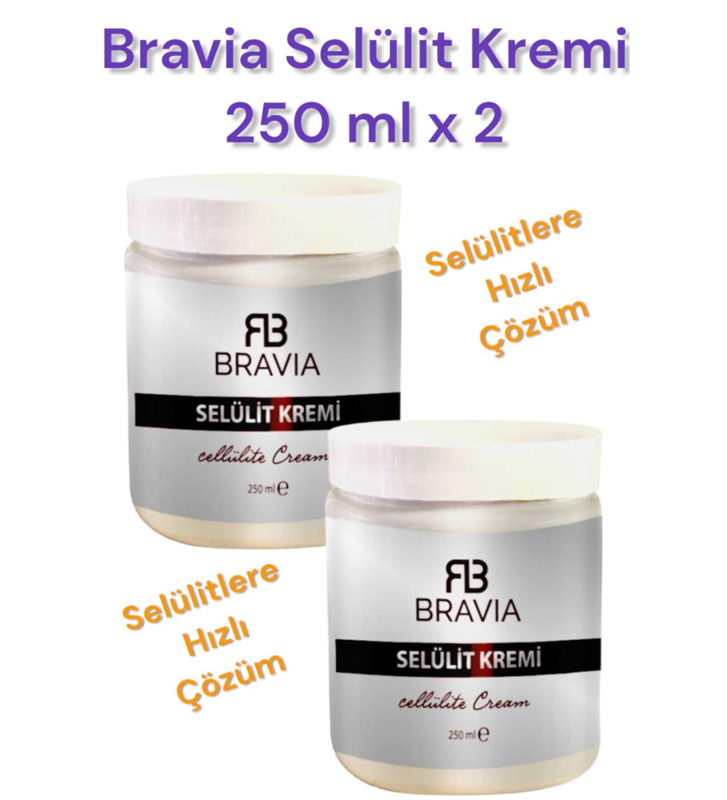 Bravia Cellulite Cream 2 x 250 ml