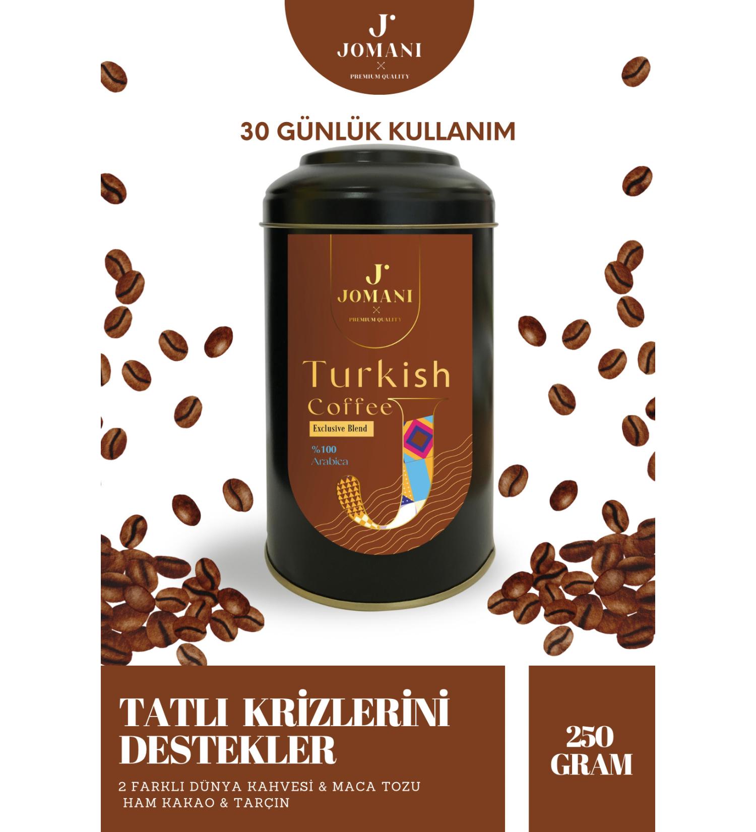 JOMANI Functional Turkish Coffee - Medium Roast - 250 gr - Buy Online on GoSupps.com