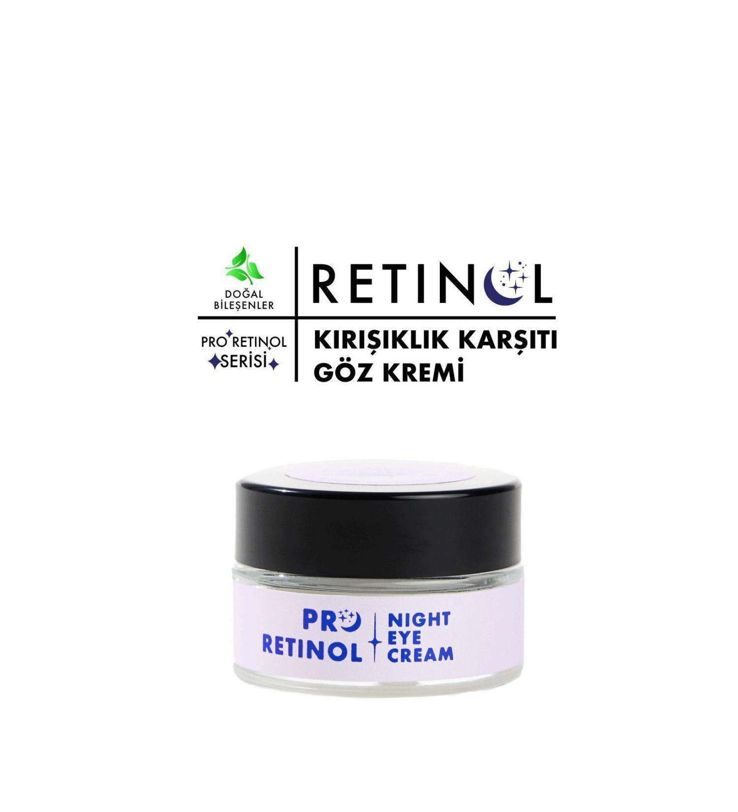 Polente Natural Pro Retinol Eye Cream - Anti-Aging Eye Cream with Retinol (20 ML) - Buy Online on GoSupps.com