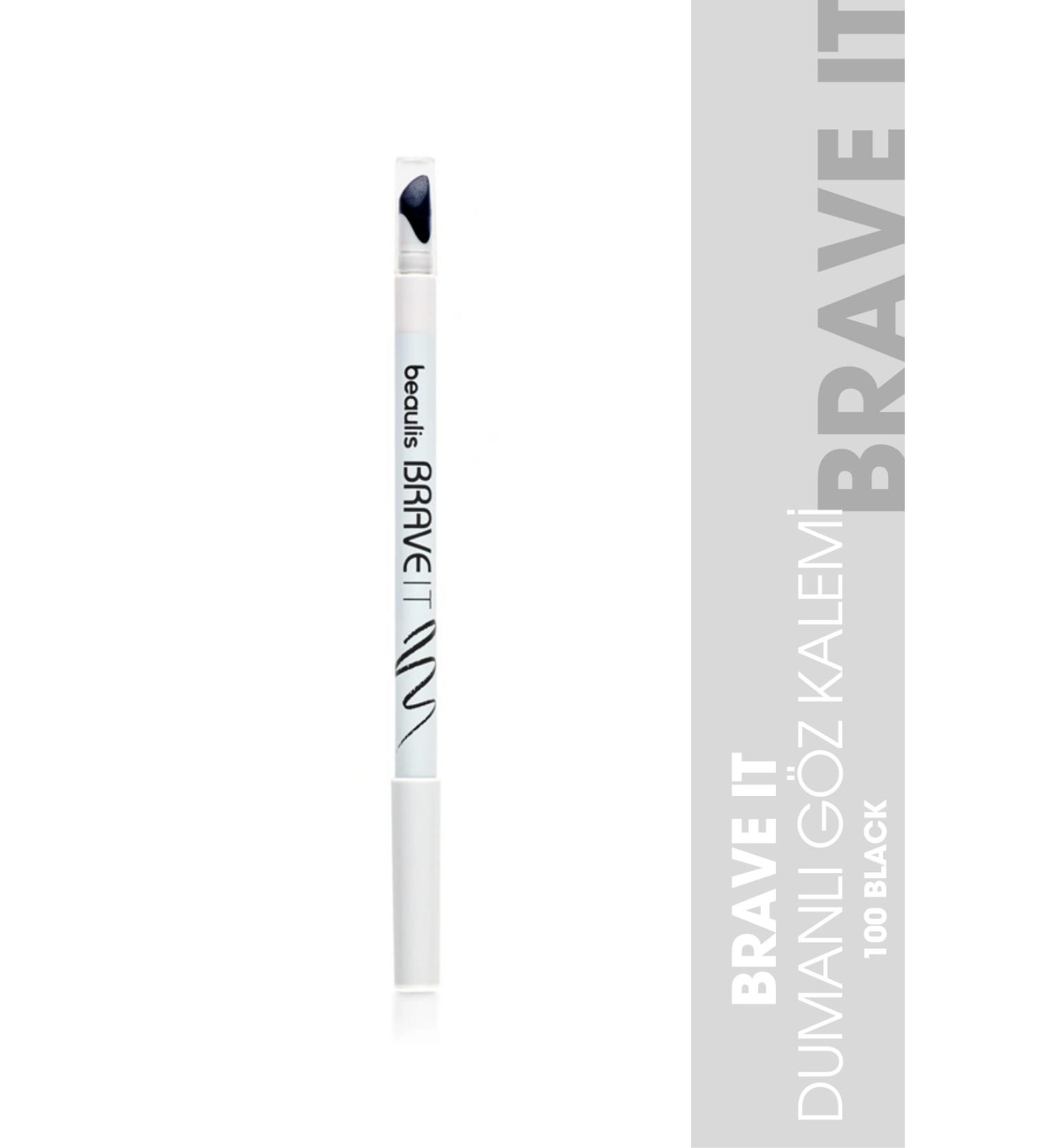beaulis Brave It Smoky Eye Pencil 100 Black - Buy Online on GoSupps.com