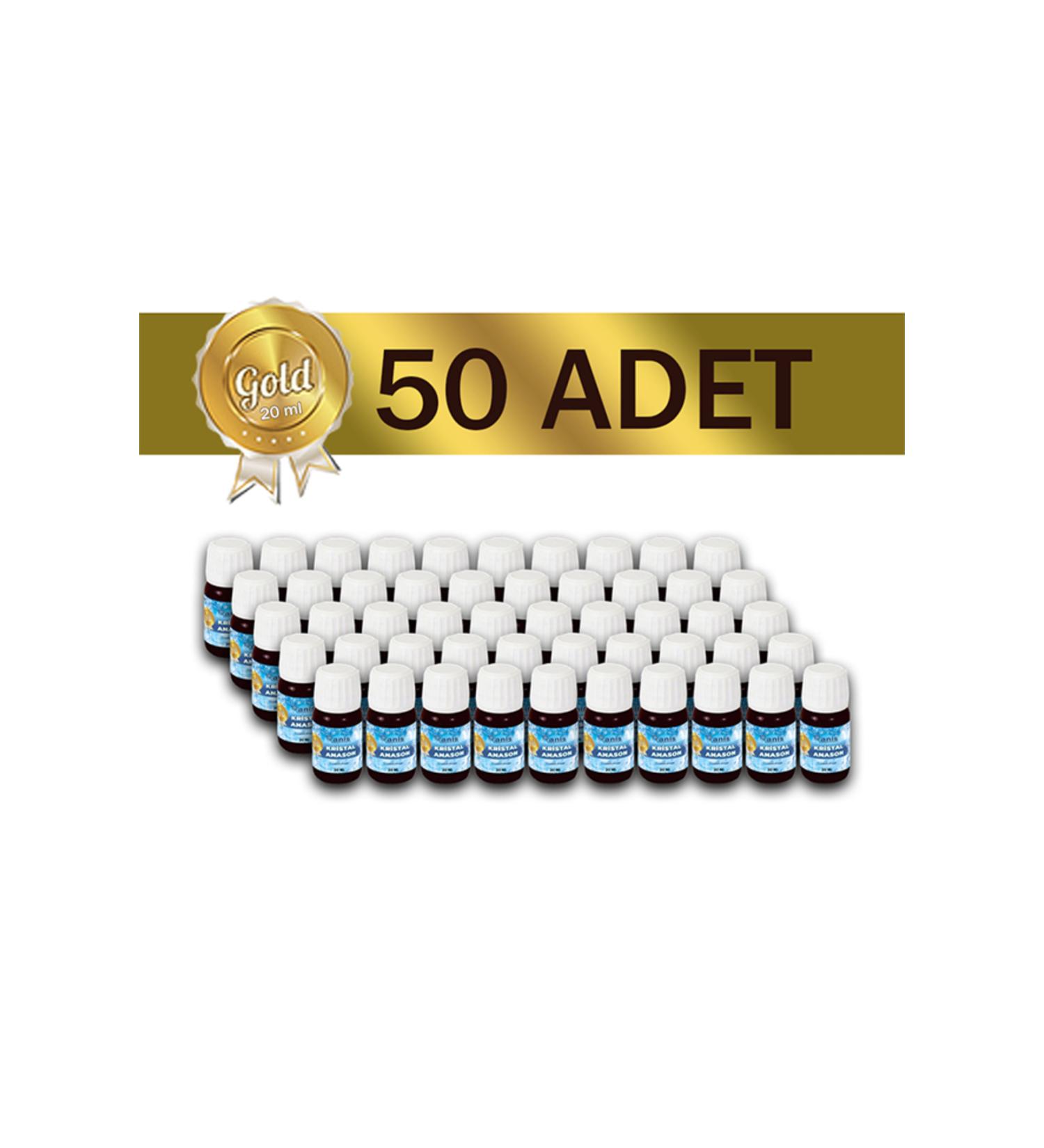 Anis Gold Crystal Anise Flavor 20 ml x 50 Pcs