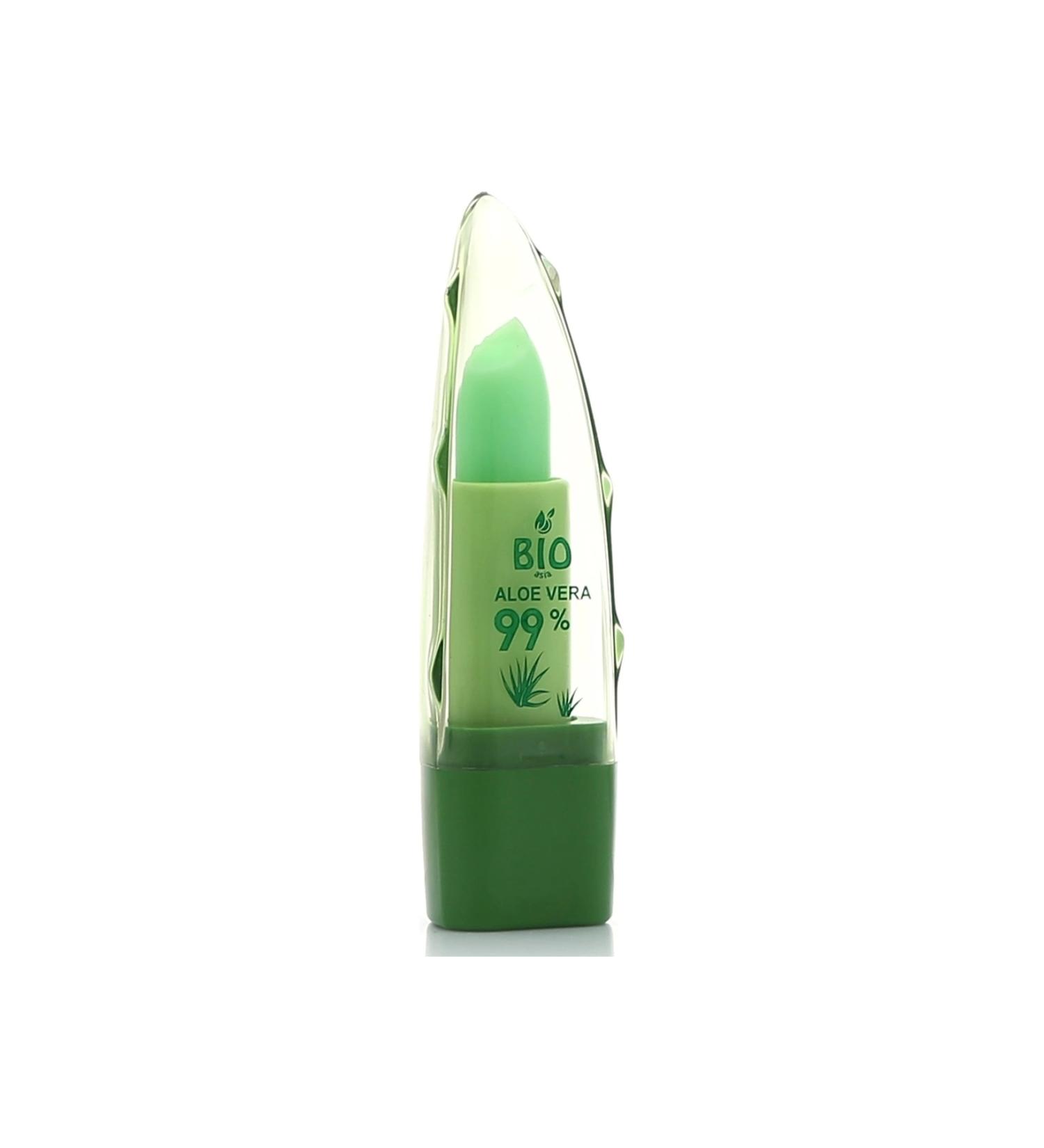 BIO ASIA Bio Asia 99% Aloe Vera Lip Balm Colorless Lip Balm