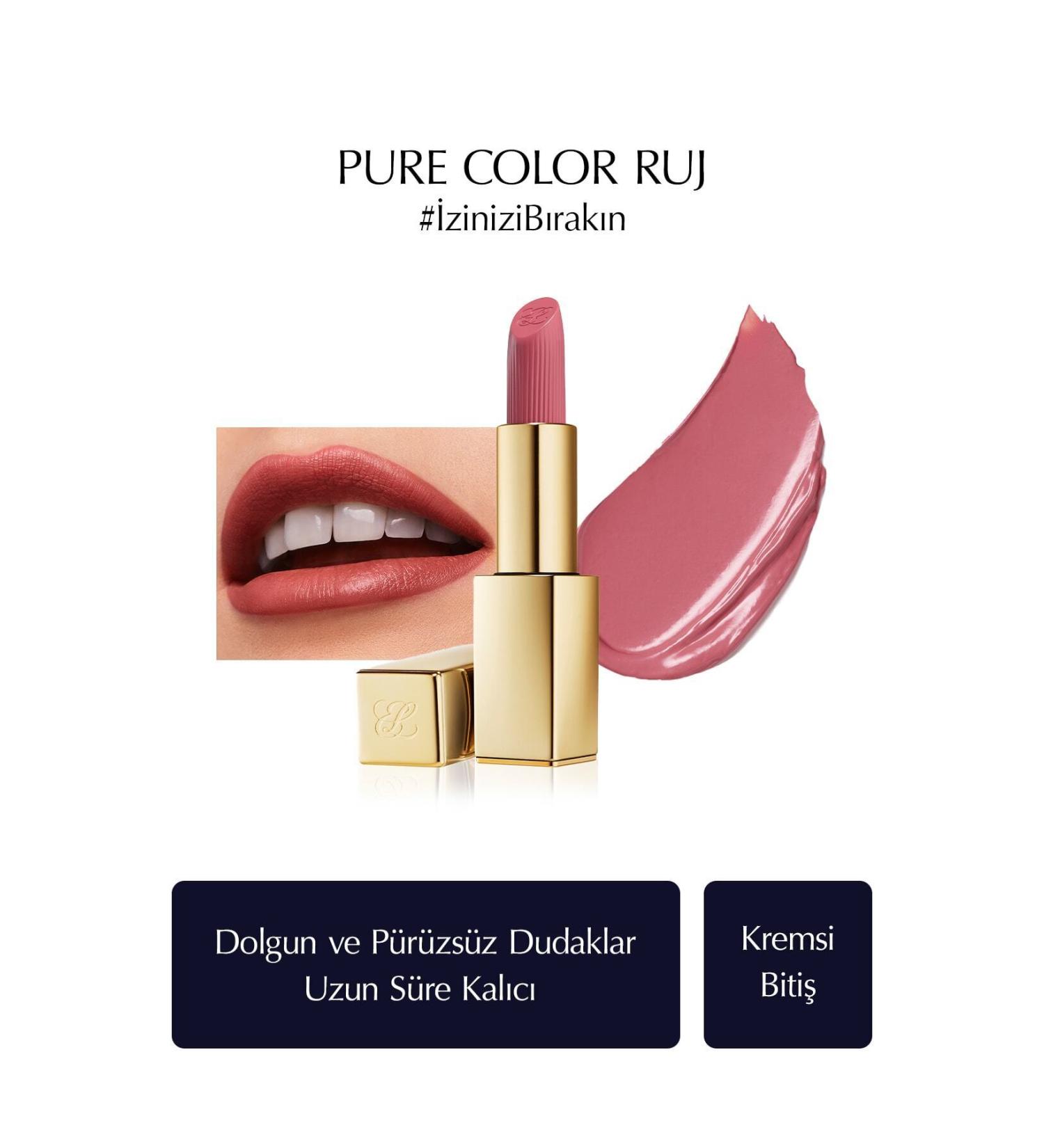 Estee Lauder Long-Lasting Creamy Lipstick For Unique and Attractive Lips -3.5gr-410 Dynamic PSSNS.274