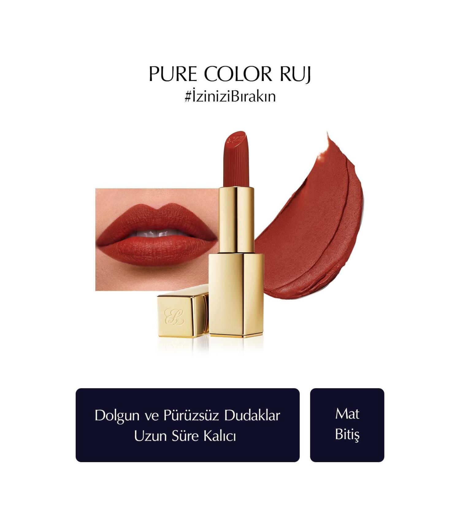 Estee Lauder Lipstick Matte Finish With High Pigmentation that Gives Plump Smooth Appearance-333 KEYON.168