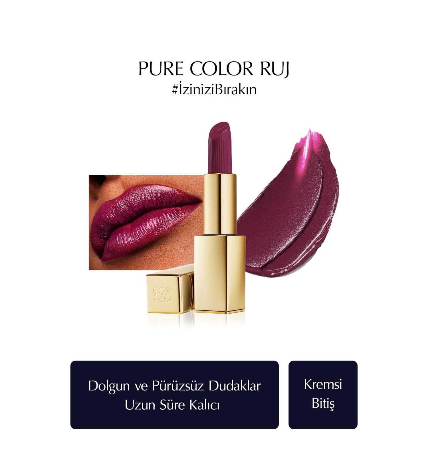 Estee Lauder Creamy Lipstick With High Pigmentation That Gives a Plump and Smooth Appearance-450 KEYON.150