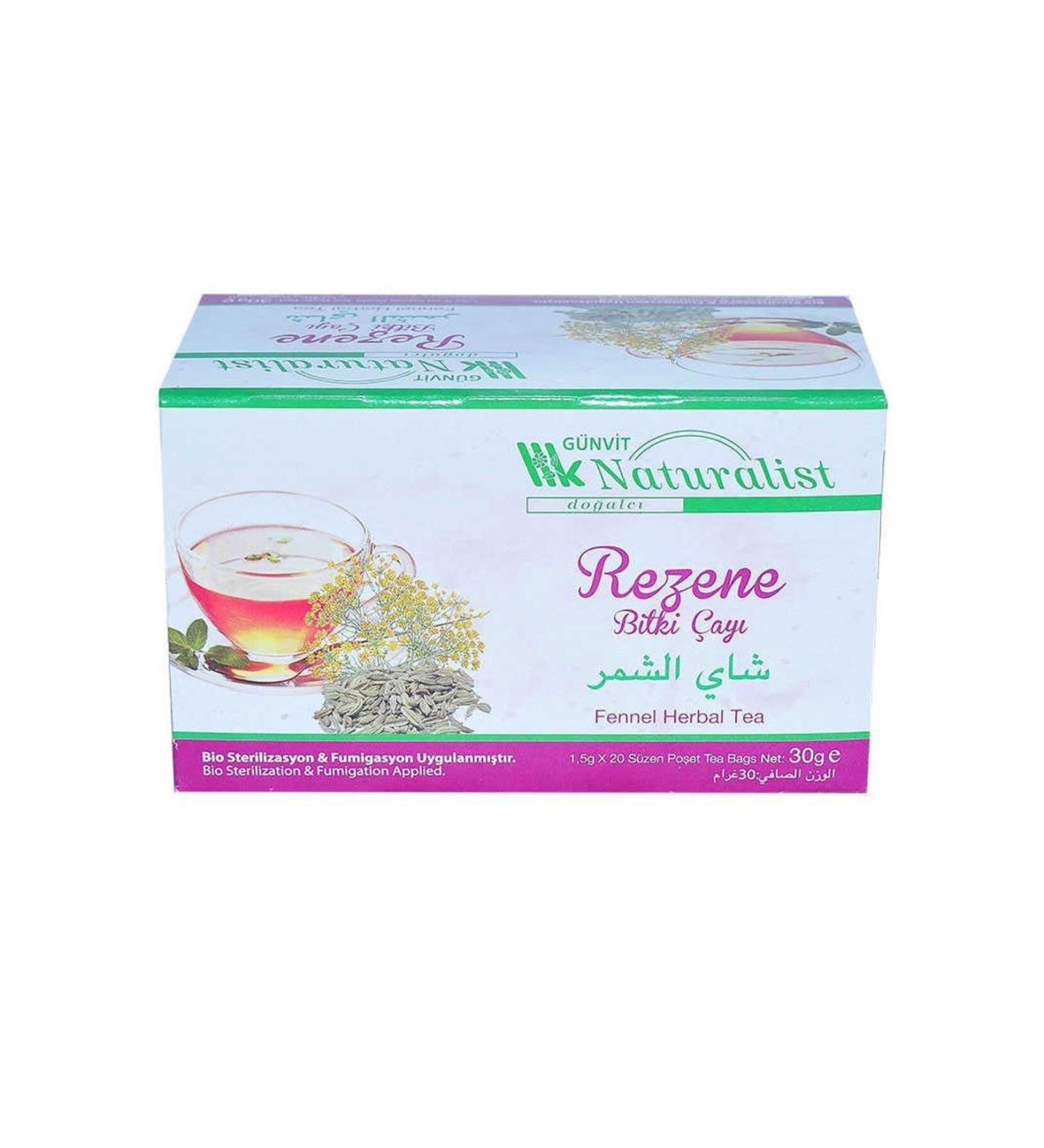 Astra Market Fennel Herbal Tea 20 Filtering Bags