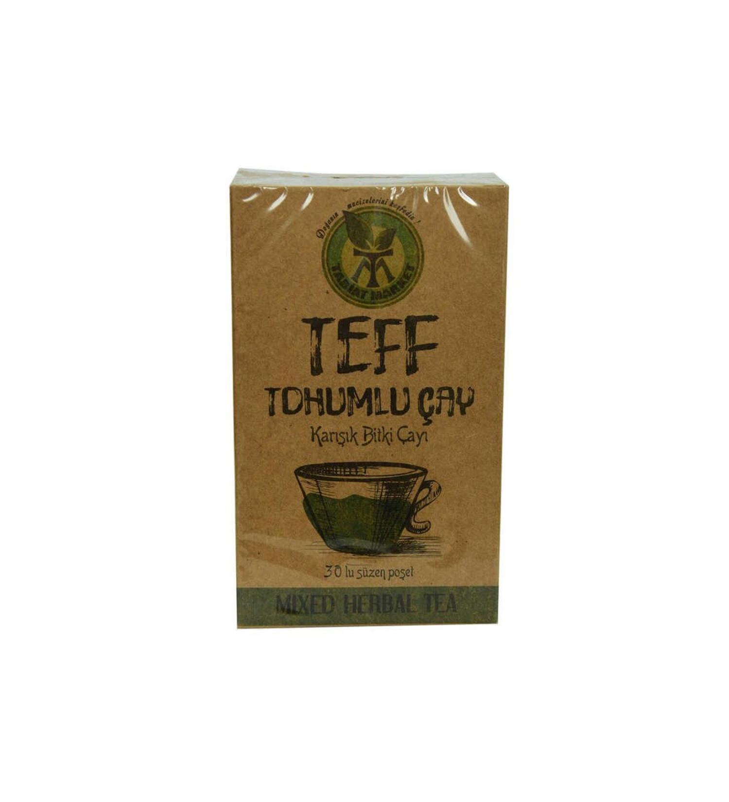 Astra Market Teff Seed Mixed Herbal Tea 30 Filtering Bags
