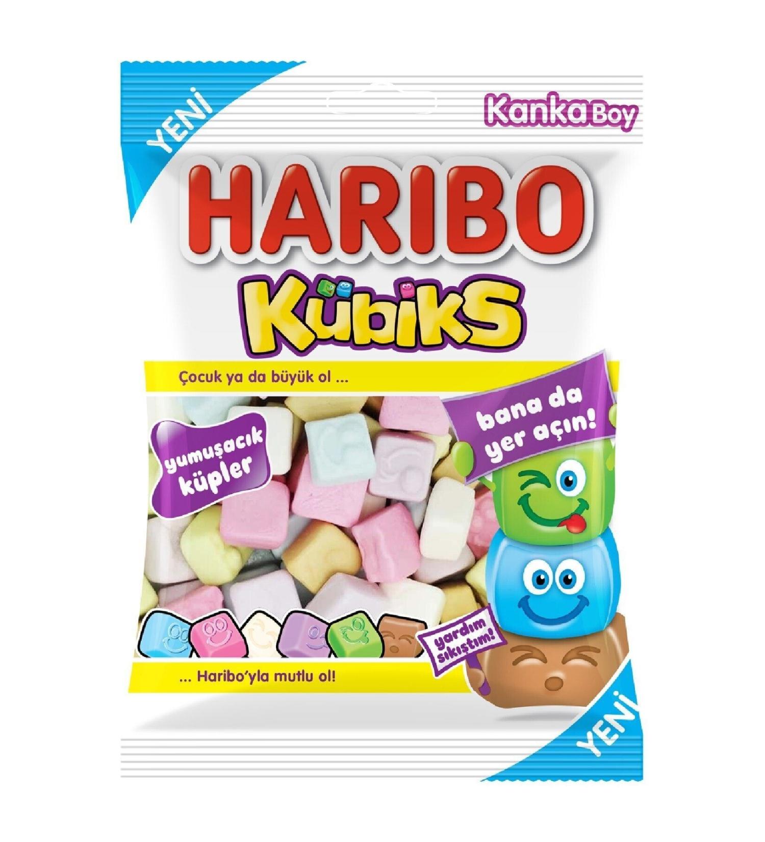 Haribo Cubic 80 g x 24 Pieces