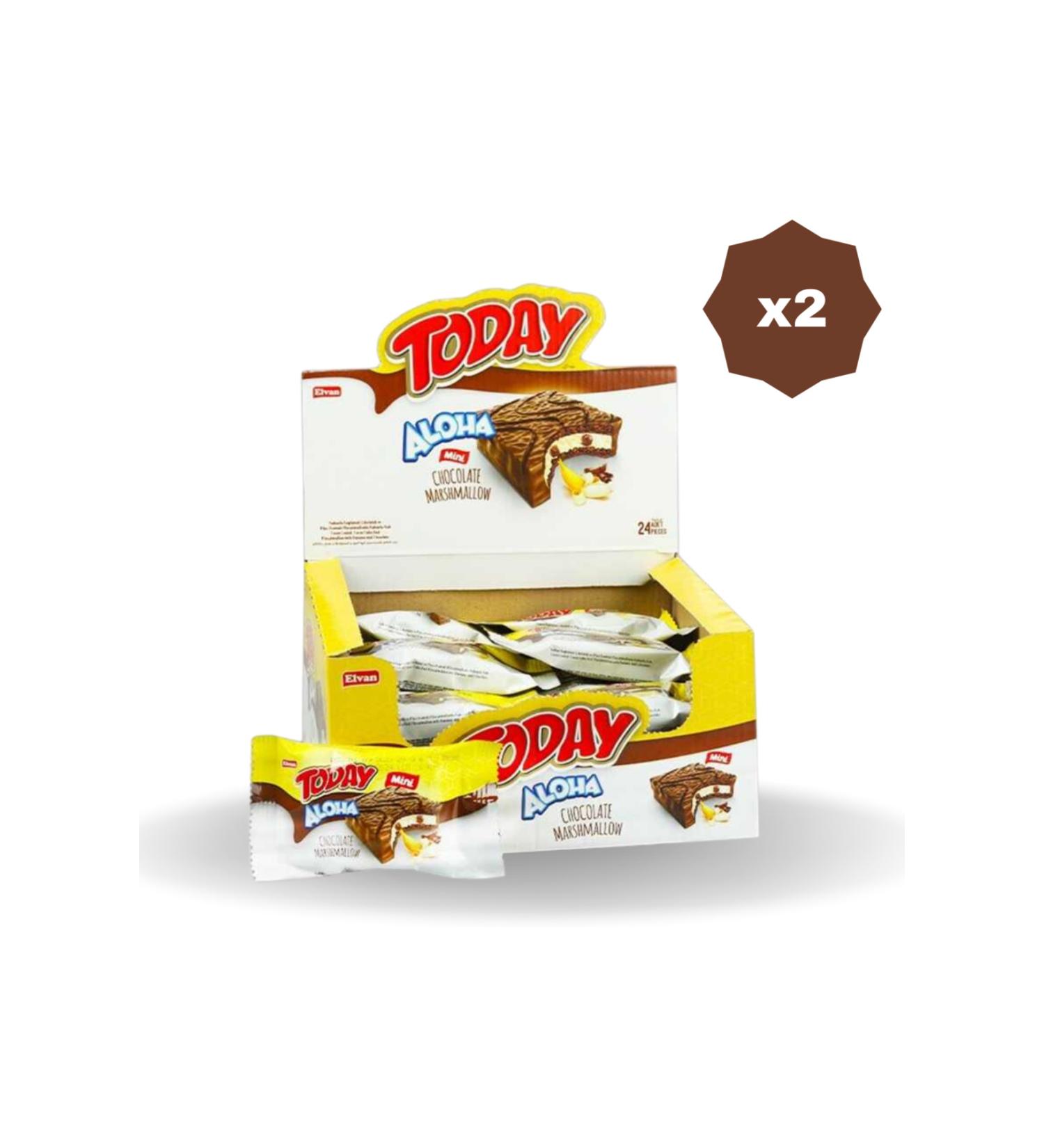 Elvan MINI BANANA MARSHMALLOW 20 GR 24 PIECES - 2 PACKS