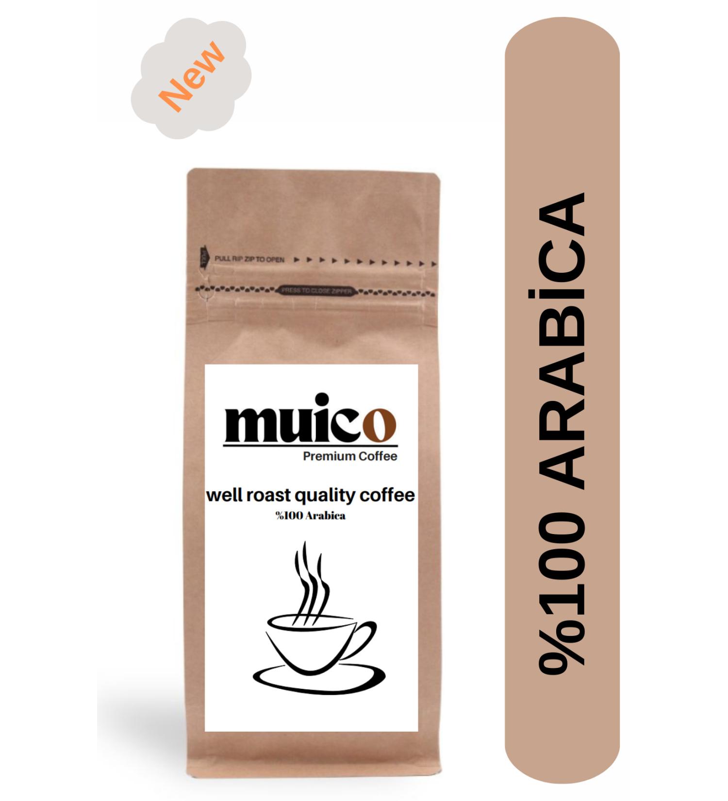 MUICO Espresso Coffee Beans 0 Arabica 1000 Gr