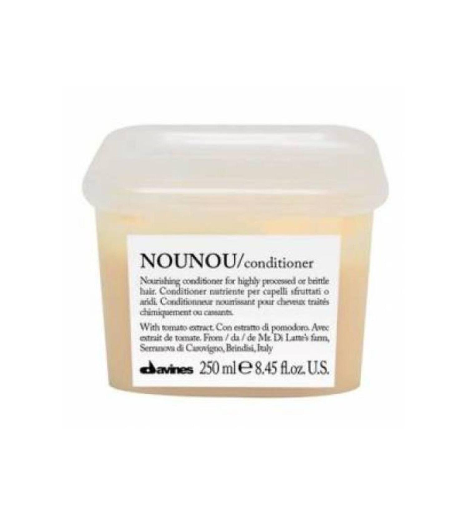 Davines Nounou Perm Tomato Extract Care Cream for Dyed Hair 250 Ml ZERO SHAMPENG40