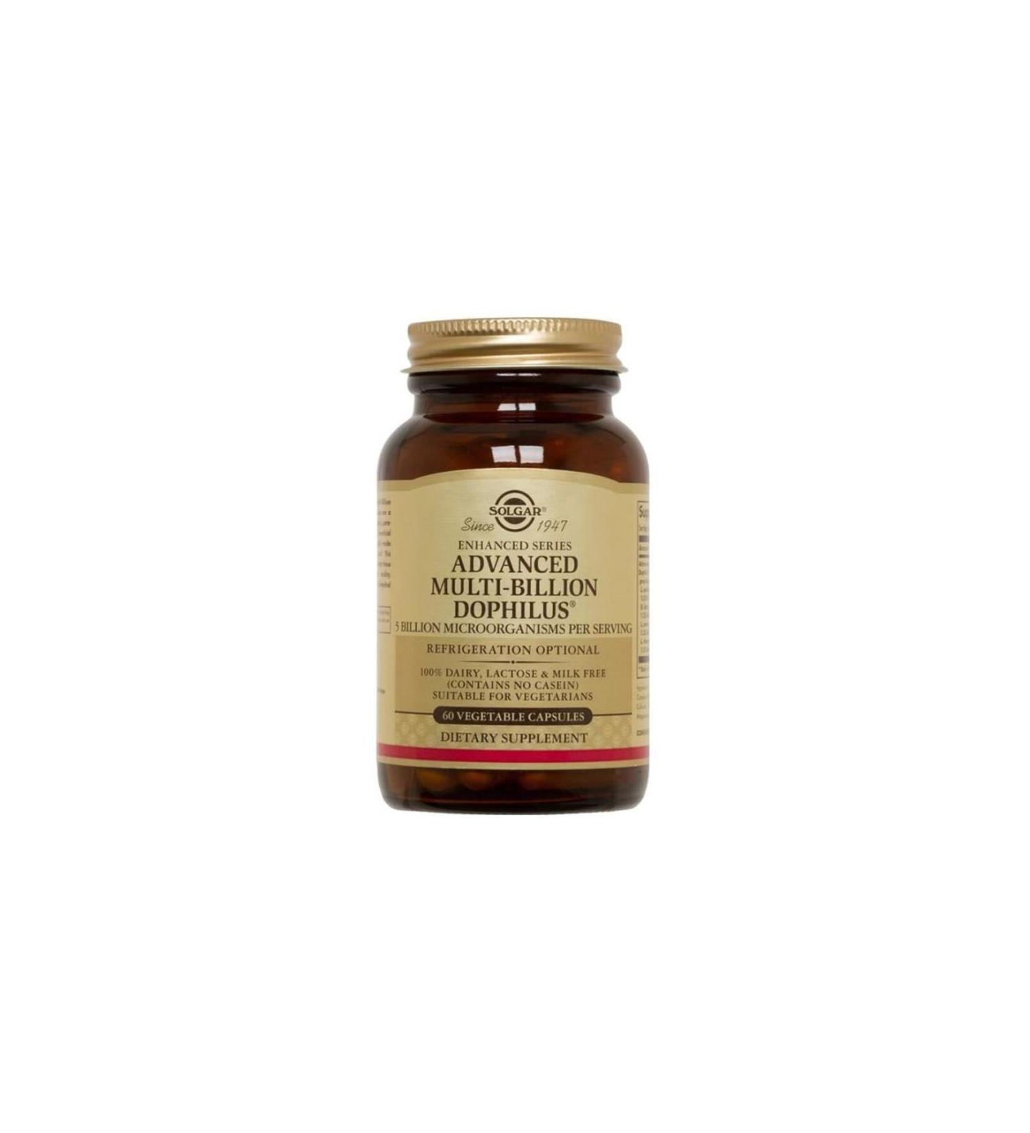 Solgar Advanced Multi-billion Dophilus 60 Capsules