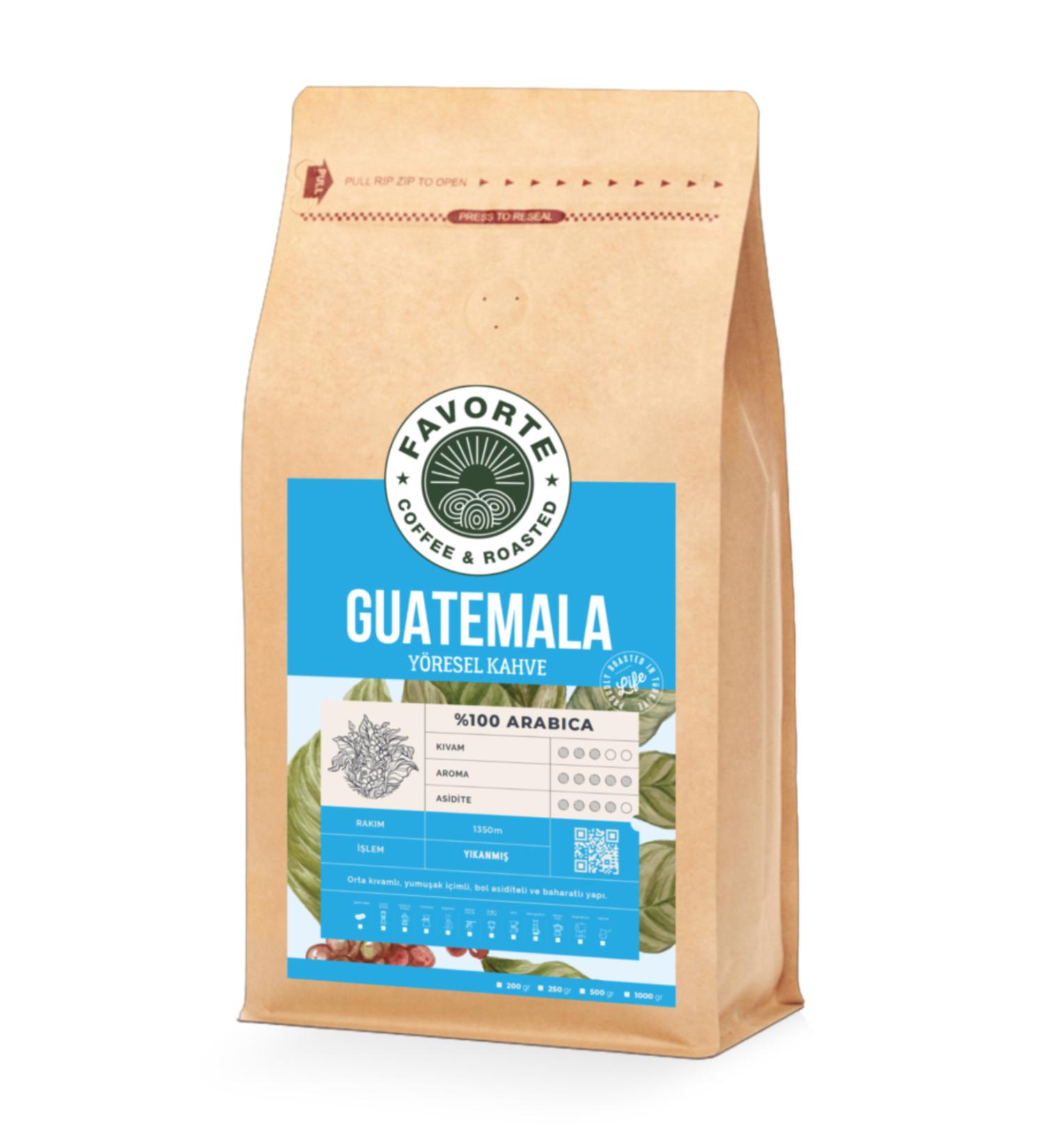 FAVORTE COFFEE & ROASTED Favorte Coffee Guatemala Regional Filter Coffee 200 Gr