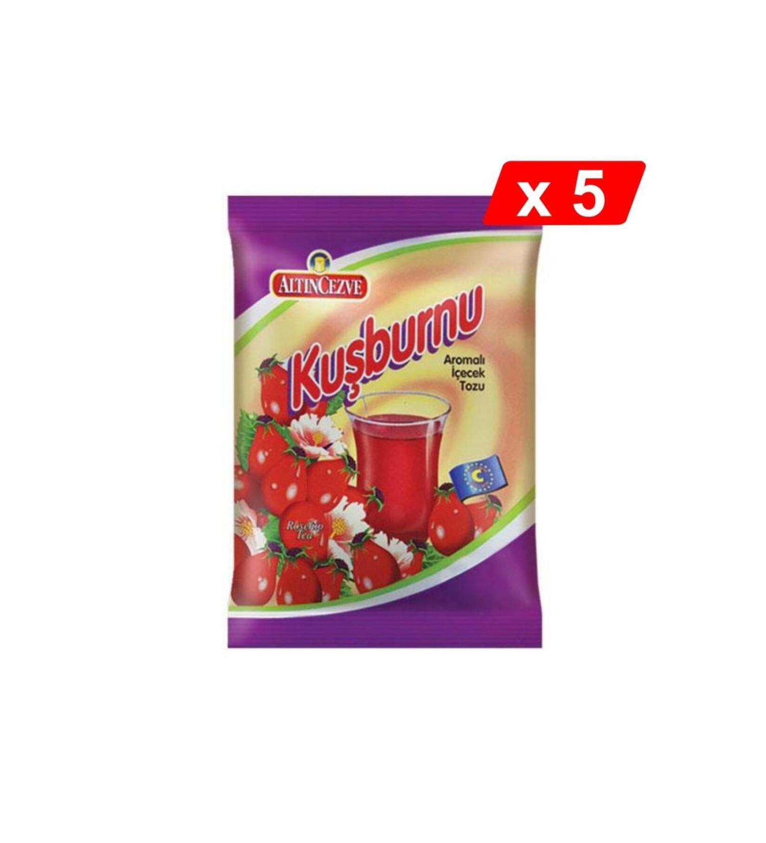 Alt ncezve Rosehip Flavored Drink Powder 250 Gr - 5-PACK
