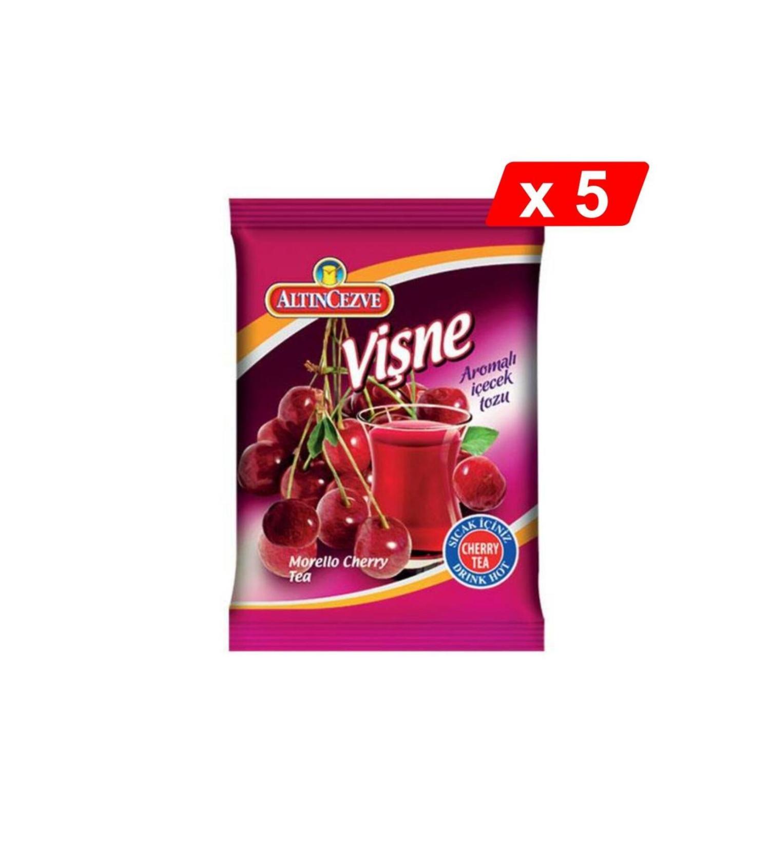 Alt ncezve Cherry Flavored Drink Powder 250 Gr - 5-PACK
