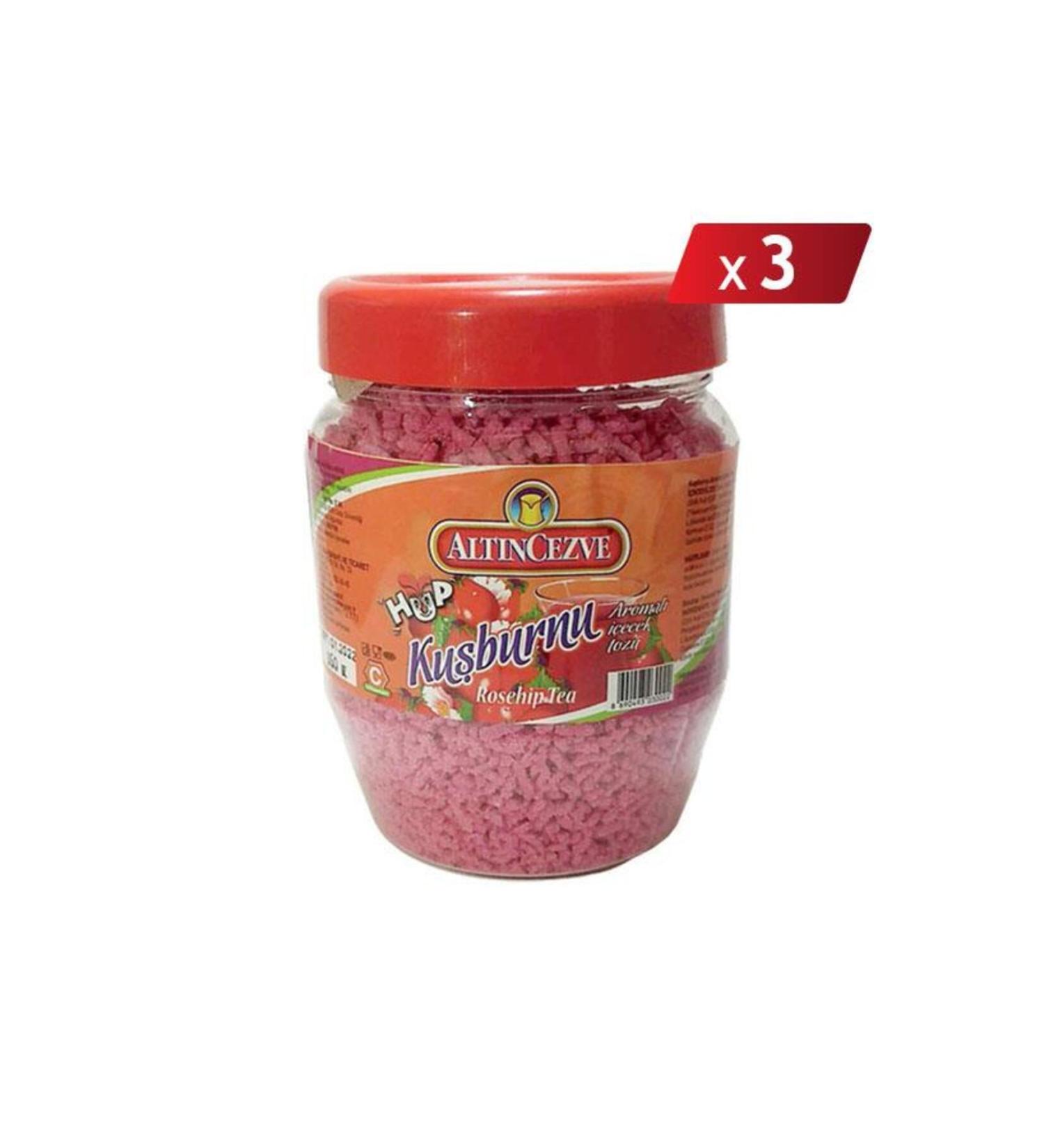 Alt ncezve Granulated Rosehip Flavored Drink Powder 300 gr - 3-PACK