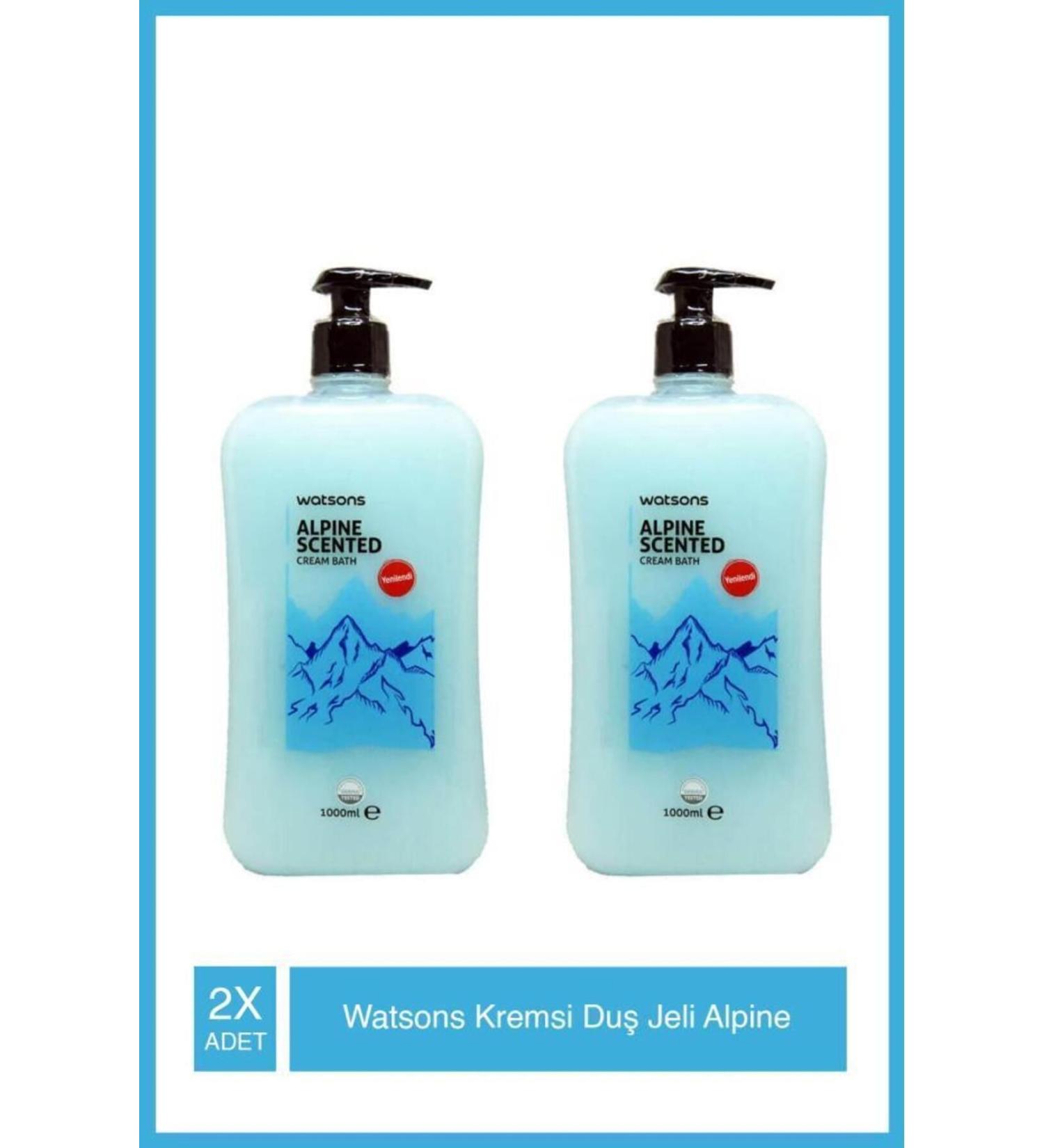 Watsons Creamy Shower Gel That Revitalizes Skin and Provides a Feeling of Renewal in Every Shower - Alpine 2 Pieces SAKLI GG70