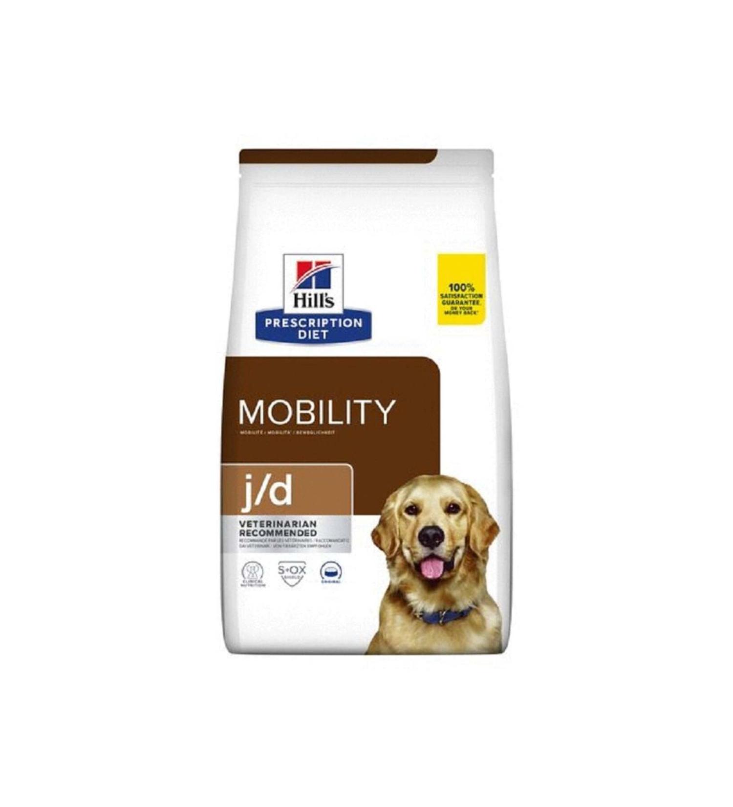 Hill's Hills Prescription Diet Mobility j/d Dog Dry Food 4 kg (stt:12/2025)