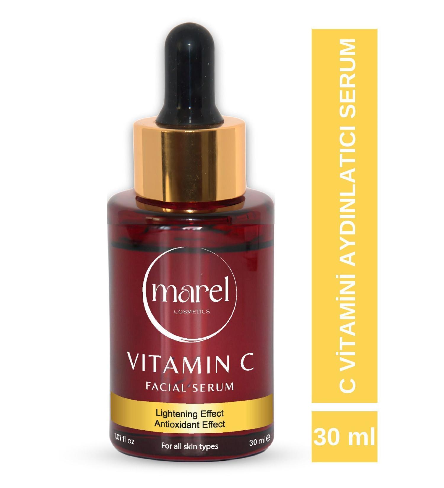 Marel Cosmetics Vitamin C Brightening Care Serum 30 ml - Buy Online on GoSupps.com