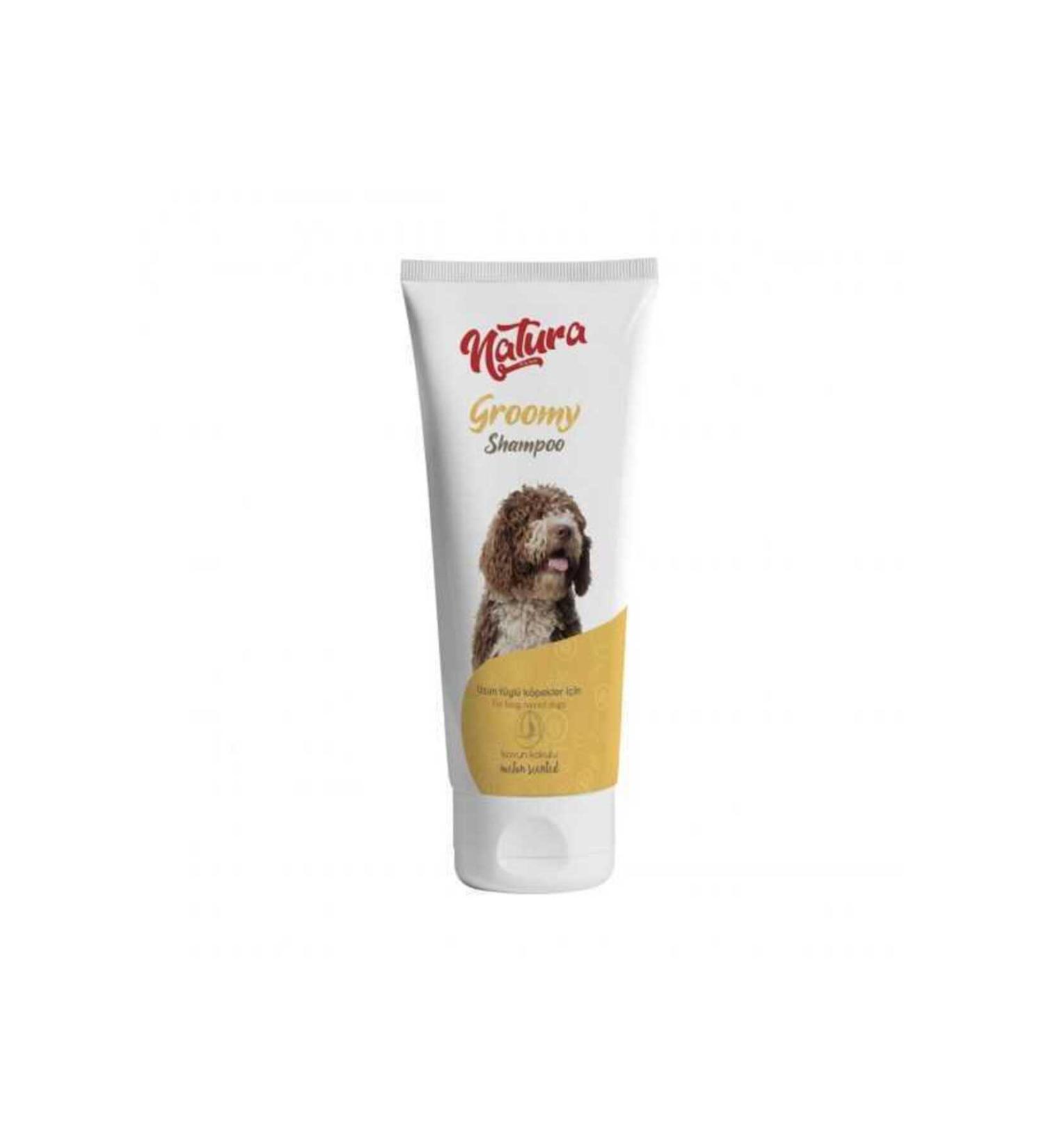 Natura Pet Groomy Shampoo - Shampoo for Long Haired Dogs 250 - Petshopundan