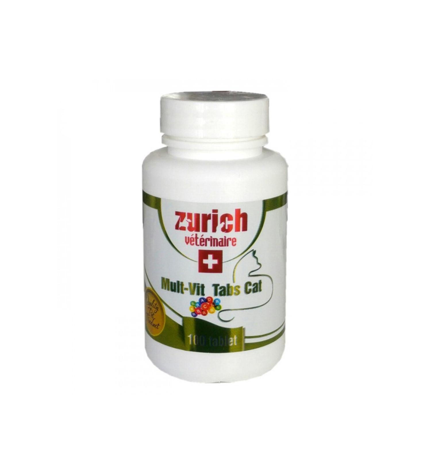 YNT Zurich Multivitamin Cat Tablet 100 Tablets
