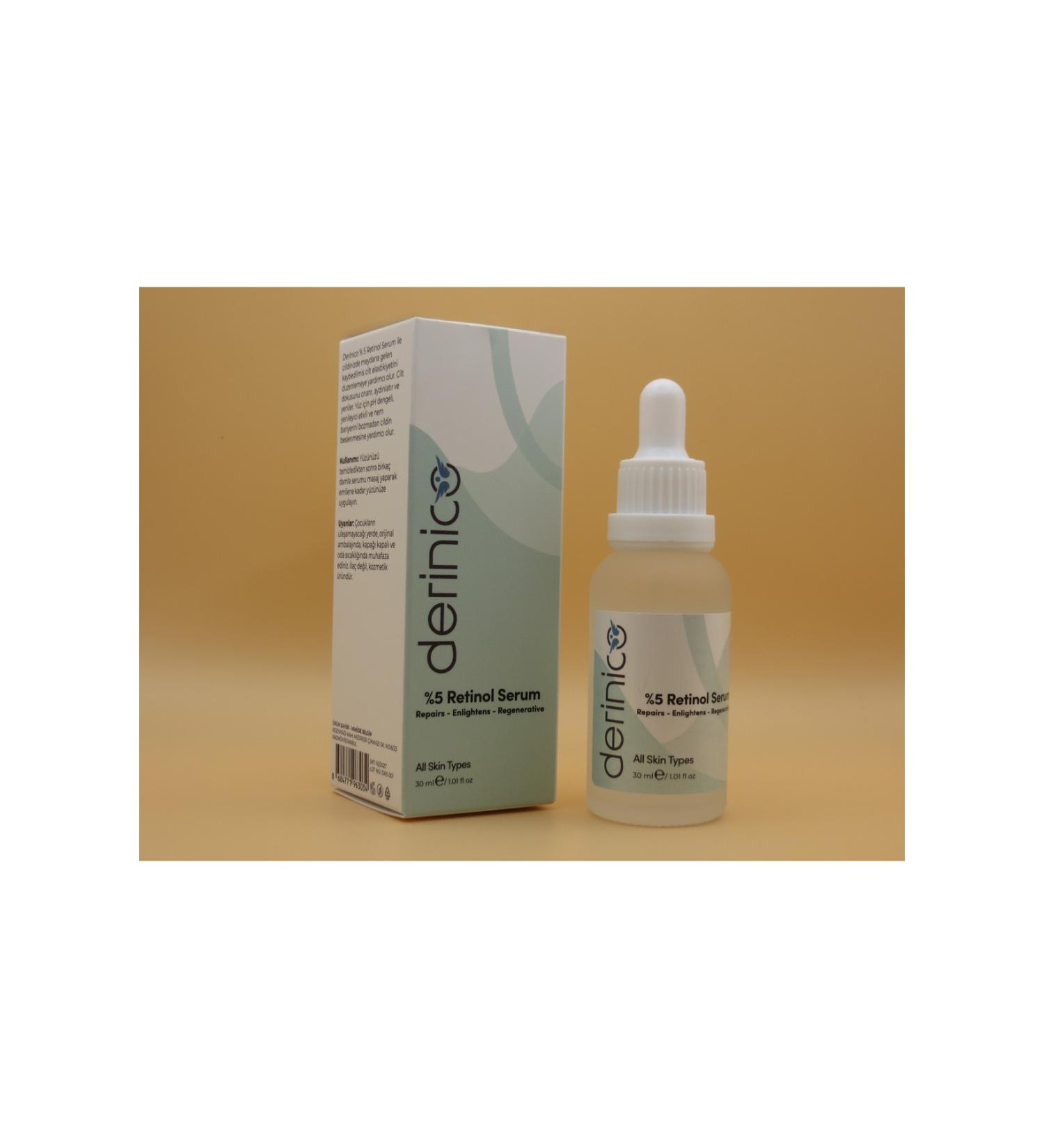 Derinico Retinol 5% Serum - Buy Online on GoSupps.com