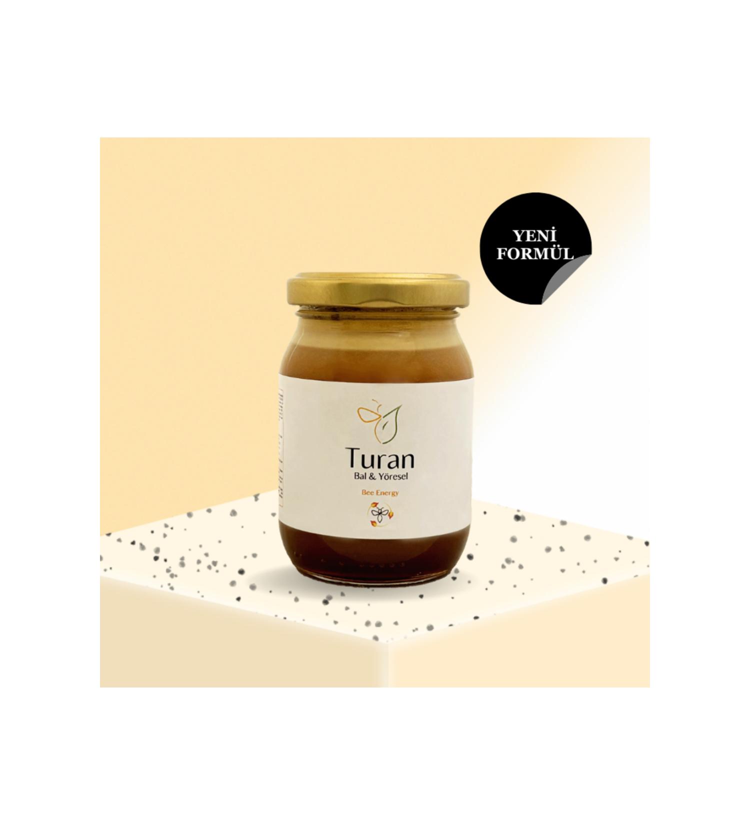 Turan Honey & Local Bee Energy 250g (With Royal Jelly 10g)