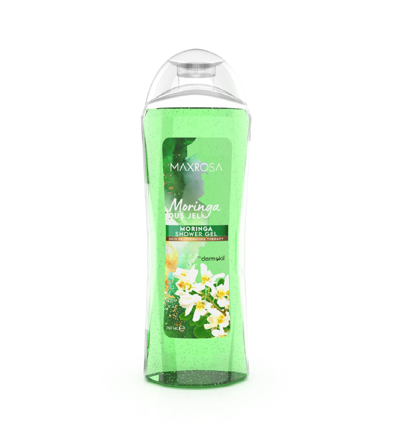 Dermokil Maxrosa Moringa Shower Gel 750 ml - Buy Online on GoSupps.com