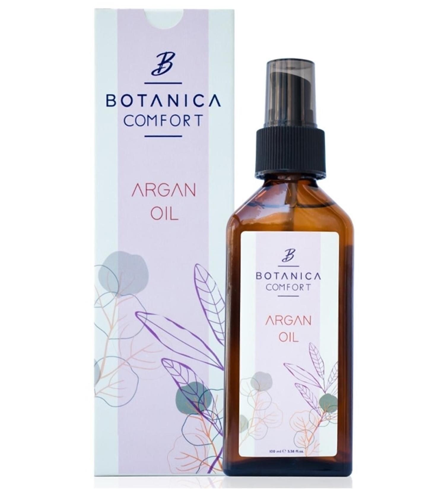 botanica Argan Oil Nourishing and Strengthening Hair from Root to Tip with Vitamin E and Omega 3 Content eleg.2554