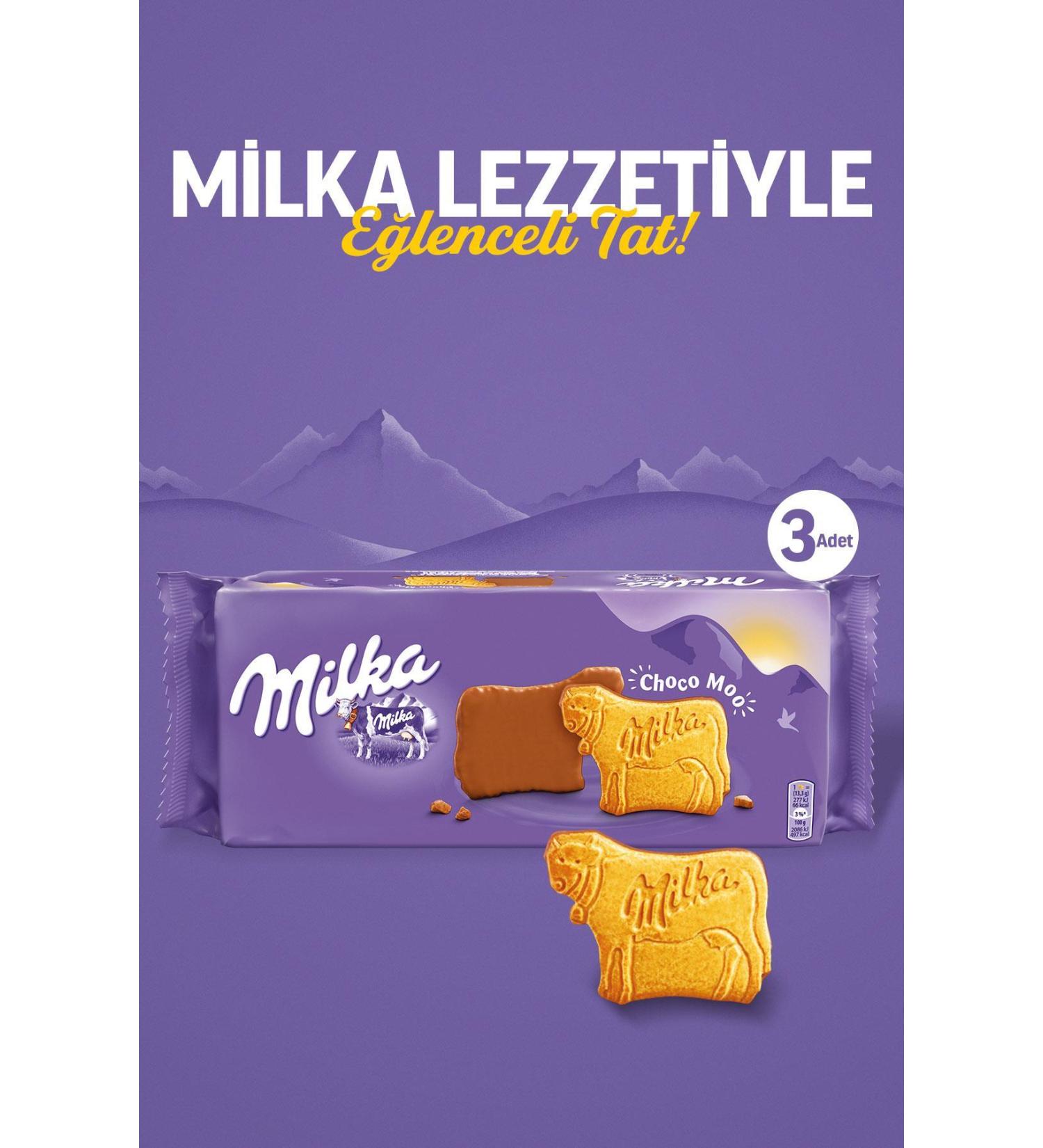 Milka Choco Moo Biscuit 200 gr - 3 Pieces