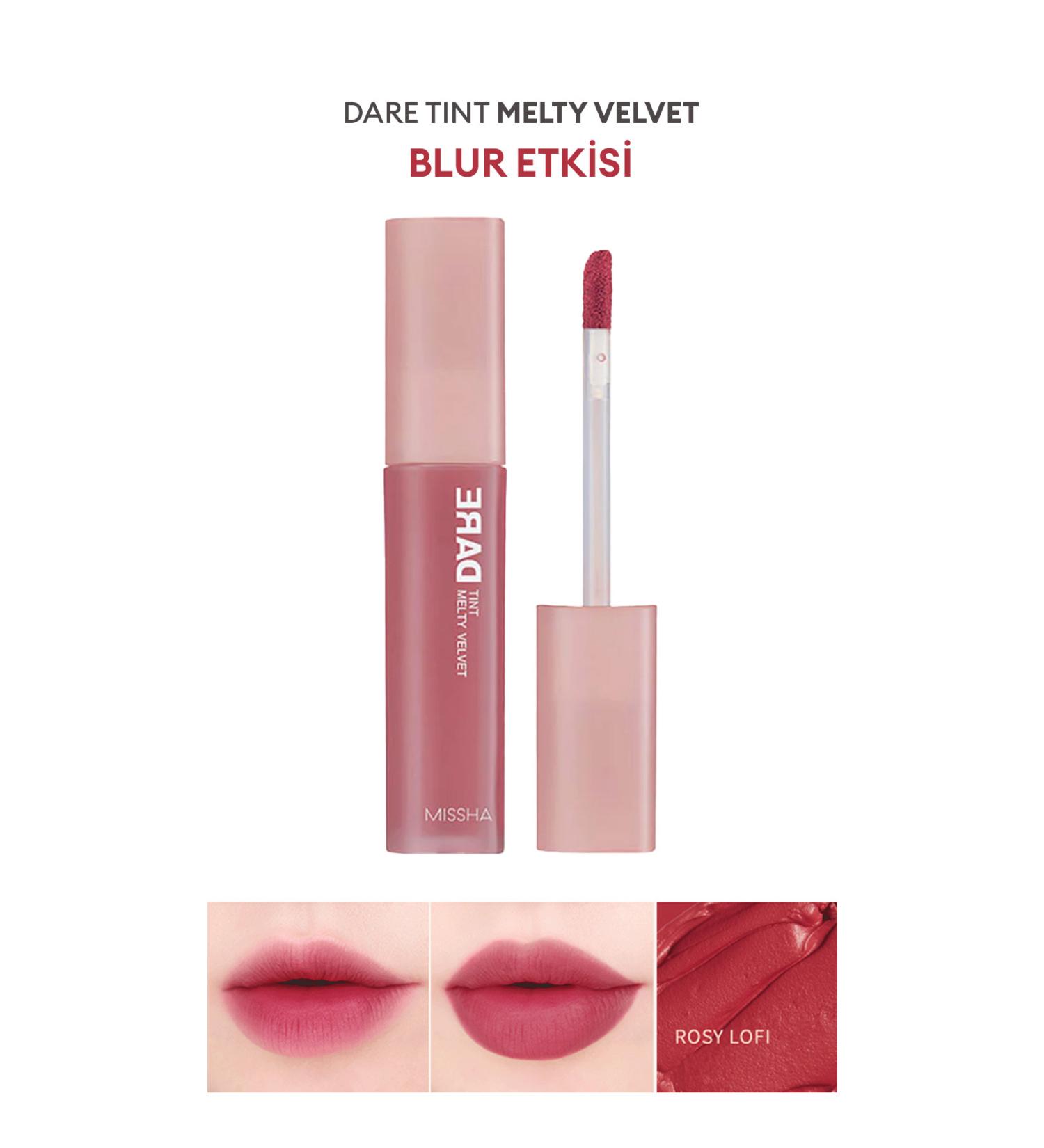 Missha Long-Lasting Non-Smudge Velvet Finish Tint Dare Tint Melty Velvet (Rosy Lofi) - Buy Online on GoSupps.com