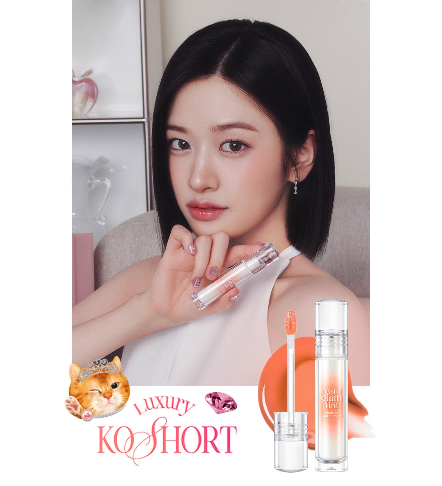 CLIO Non-sticky Intense Shimmer Tint CLIO Crystal Glam Tint (13 Koshort Pearl Coral) - Buy Online on GoSupps.com