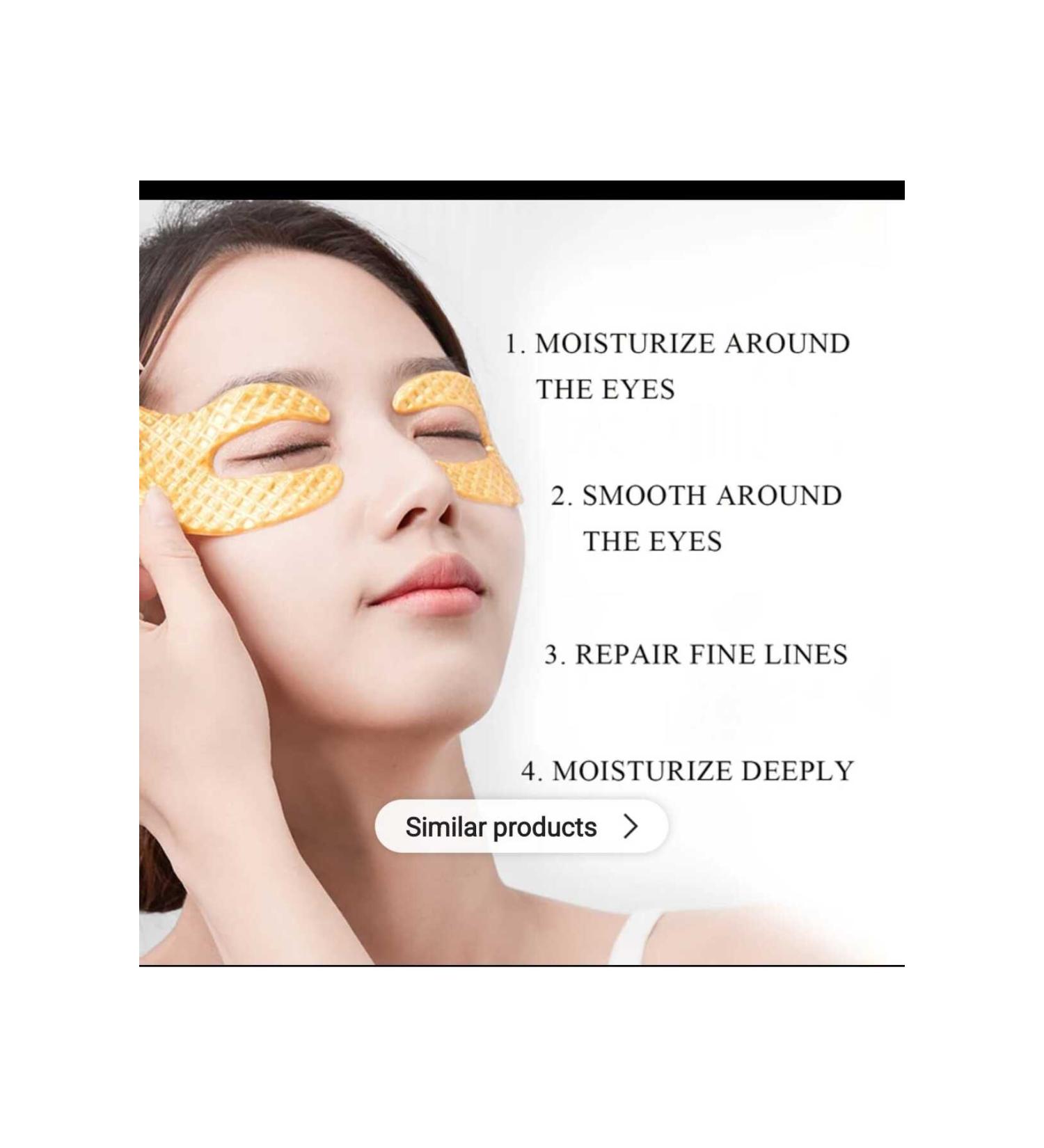 MASK GOLD INTENSIVE MOISTURIZING EYE CONTOUR MASK - Buy Online on GoSupps.com