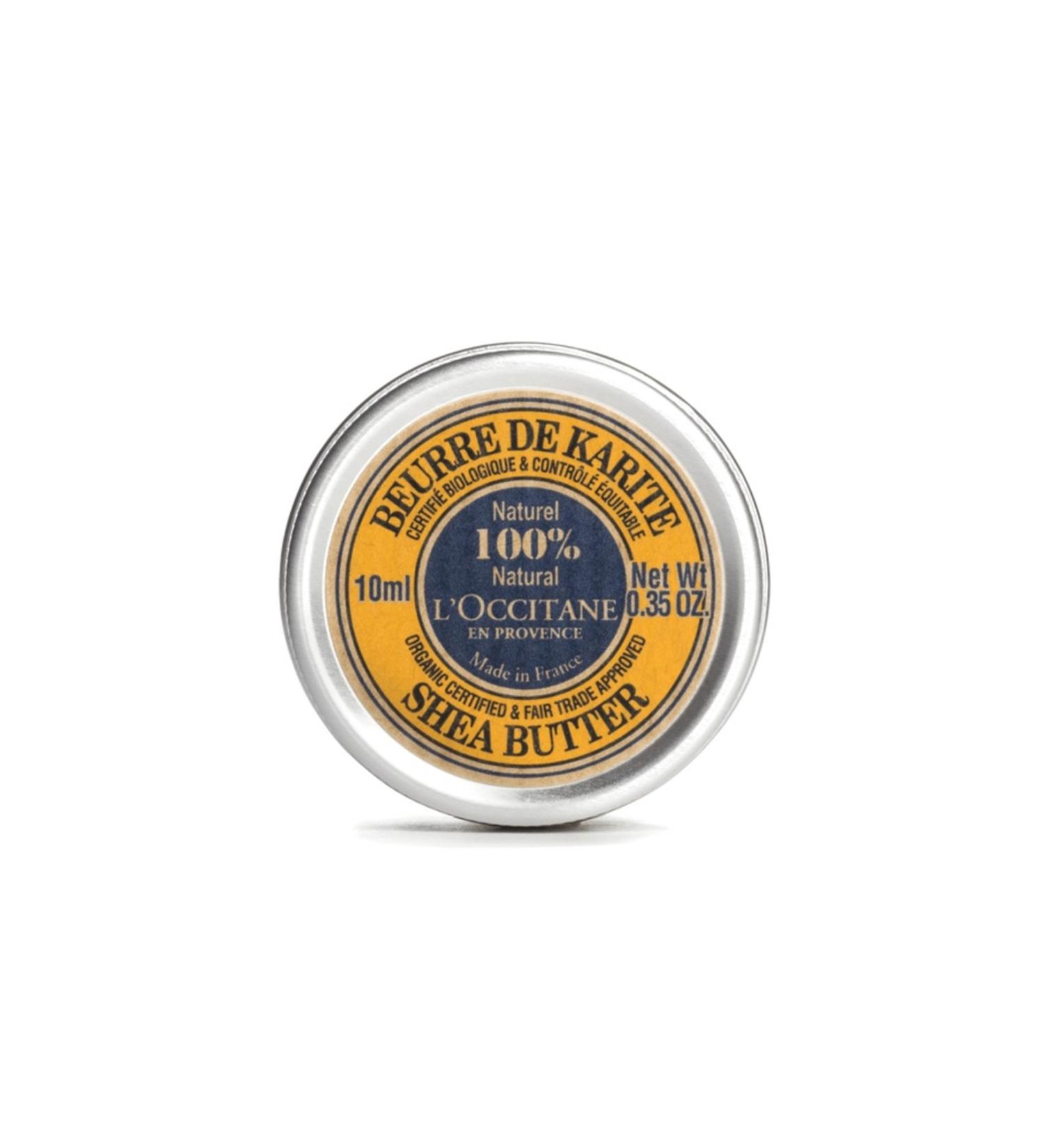 L'Occitane Shea Organic Butter-Organic Shea Butter Nourishing Moisturizing Hand & Face & Body Cream 10ML - Buy Online on GoSupps.com